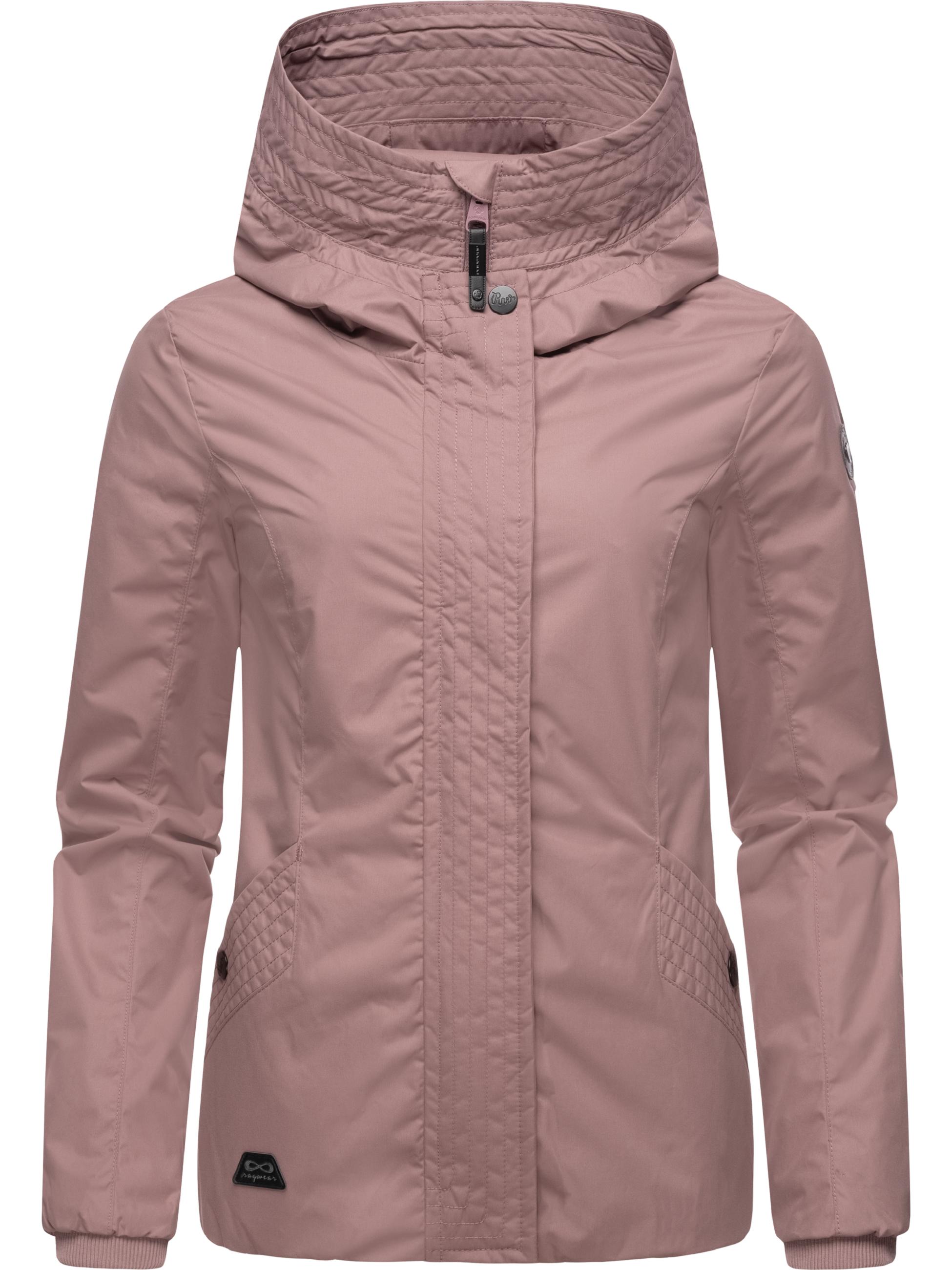 Leichte Übergangsjacke mit Kapuze "Vannesa" Mauve