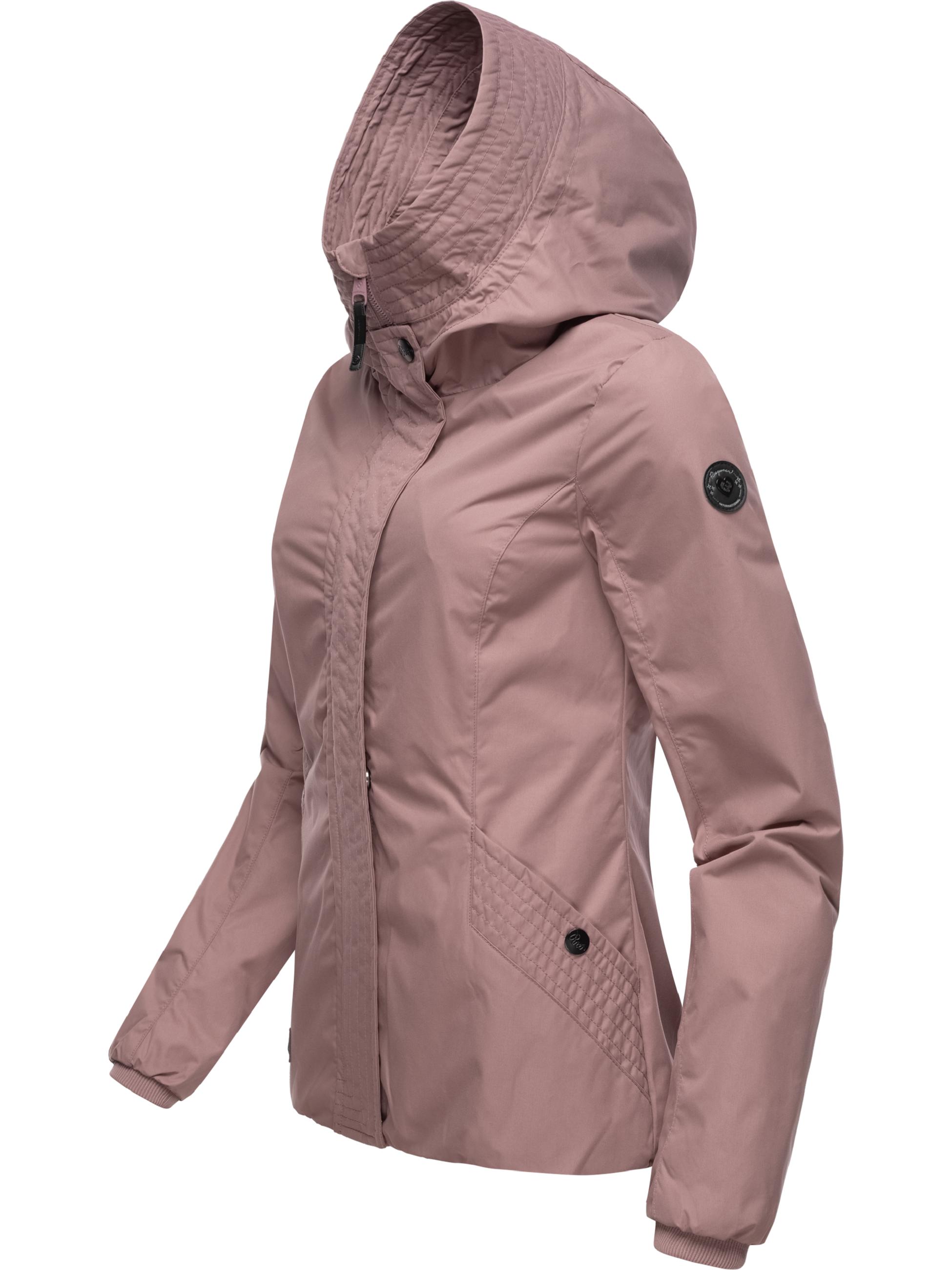 Leichte Übergangsjacke mit Kapuze "Vannesa" Mauve