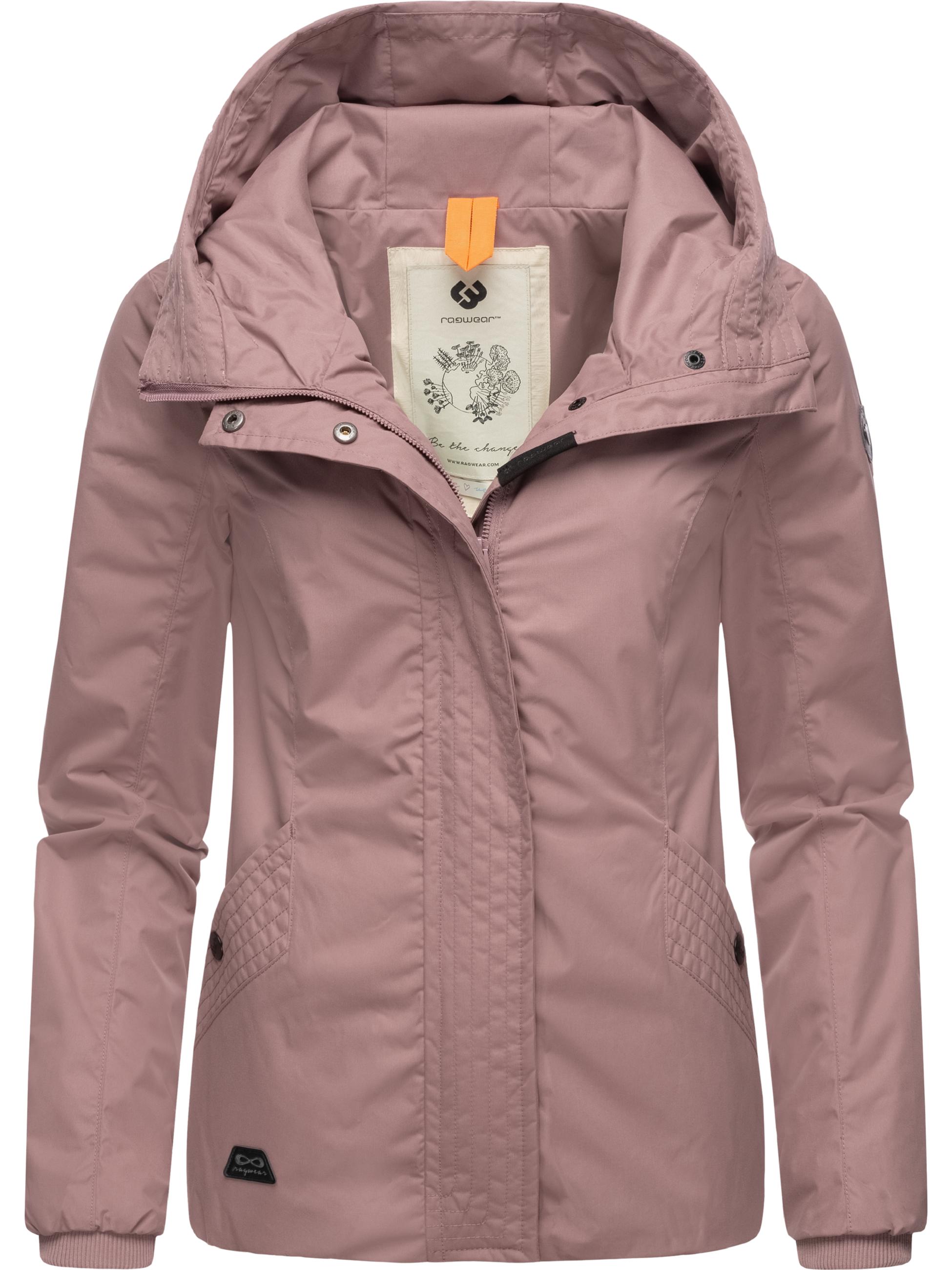 Leichte Übergangsjacke mit Kapuze "Vannesa" Mauve