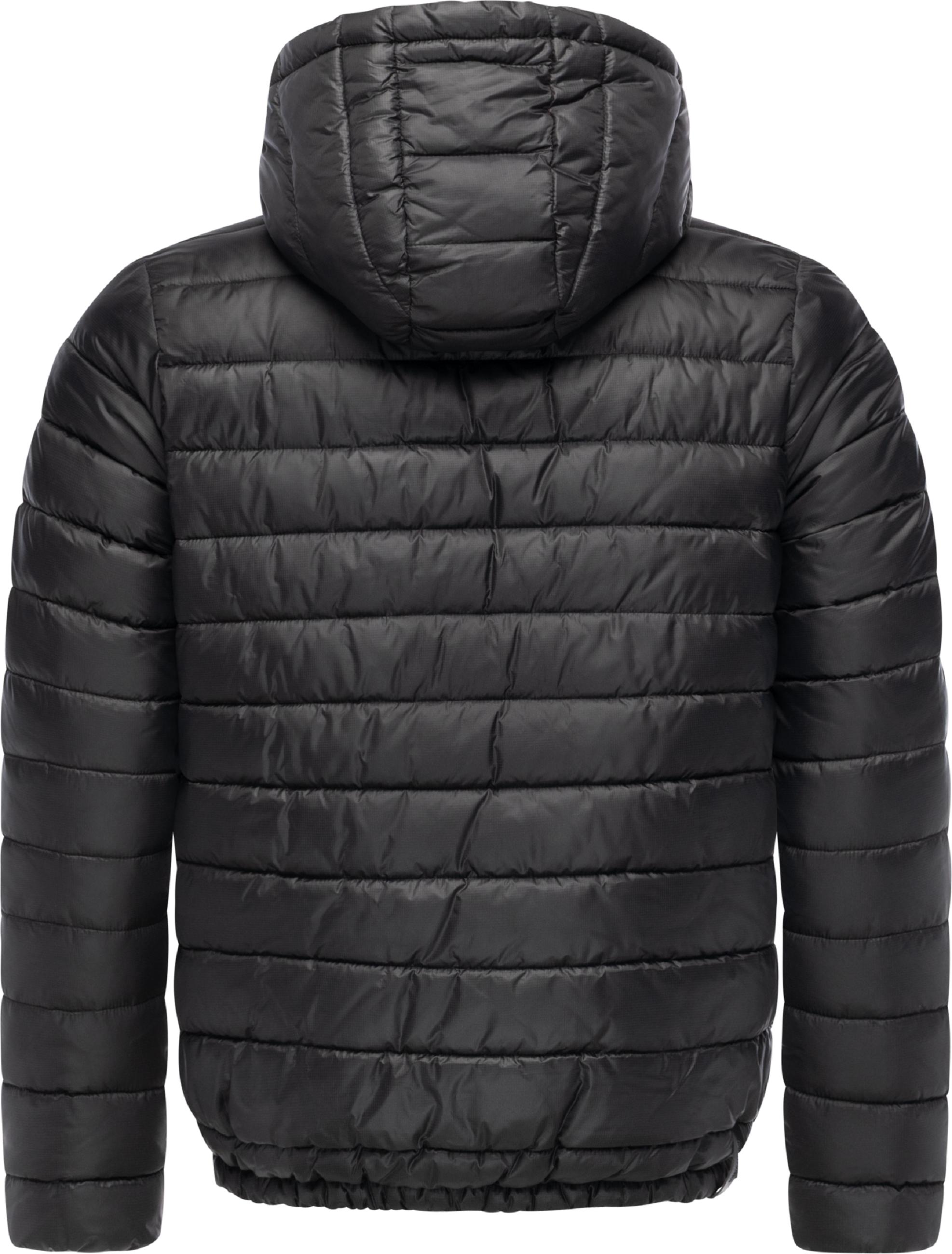 Gesteppte Winterjacke mit verstellbarer Kapuze "Vellos YOUMODO" Black