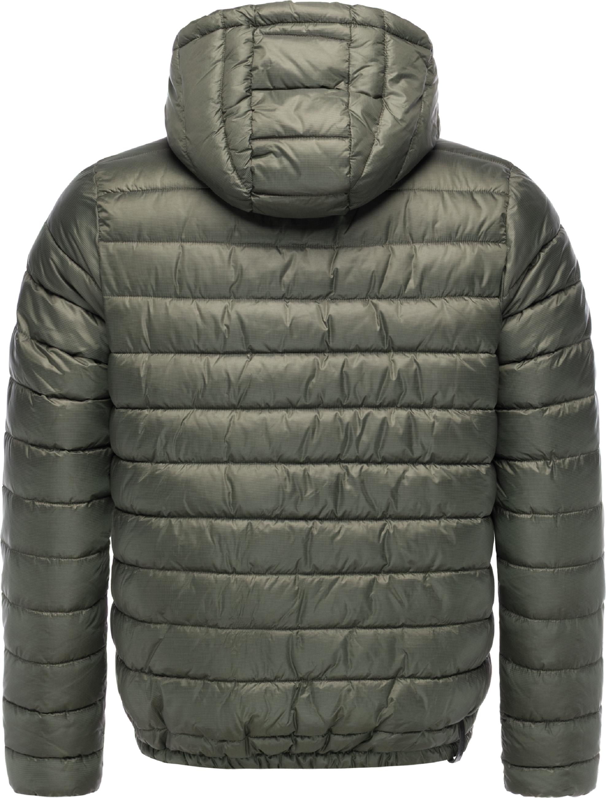 Gesteppte Winterjacke mit verstellbarer Kapuze "Vellos YOUMODO" Dark Olive