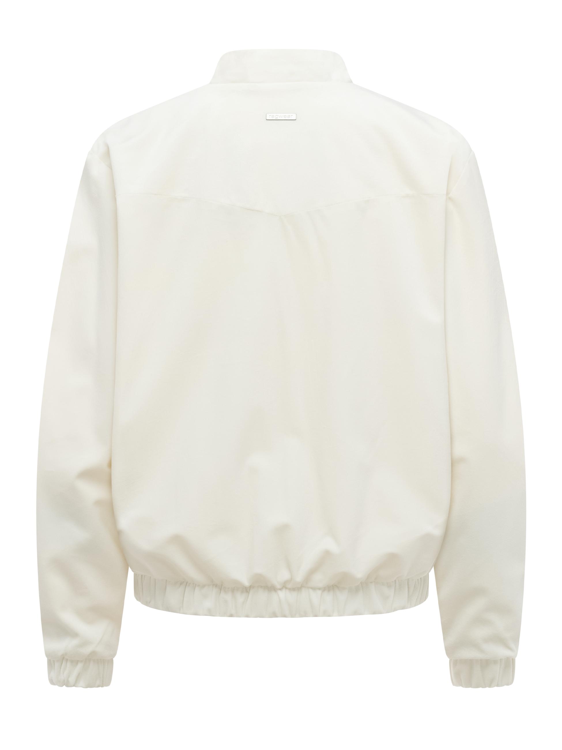 Bomberjacke aus Samt "Velvetie" Ivory