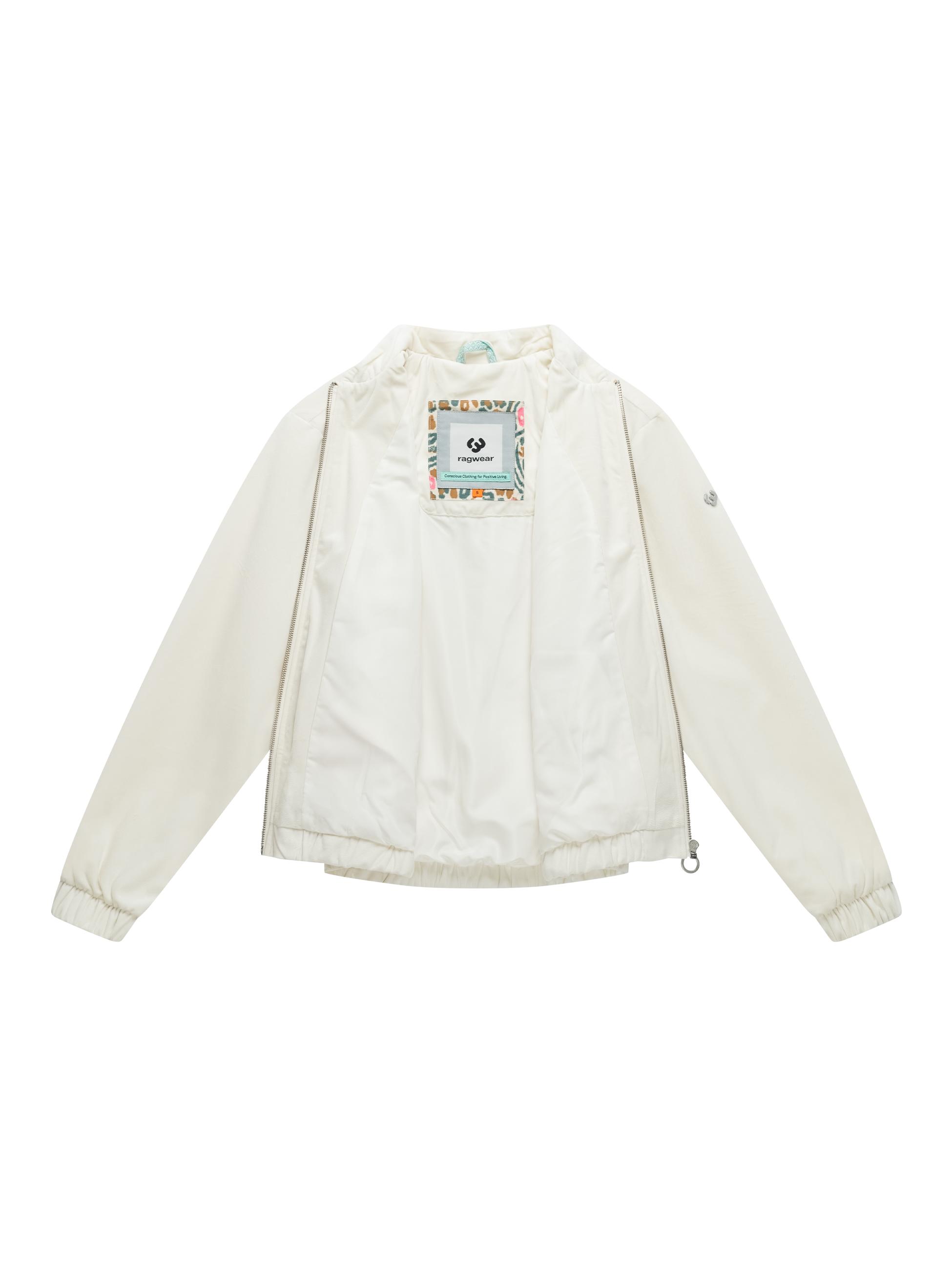 Bomberjacke aus Samt "Velvetie" Ivory