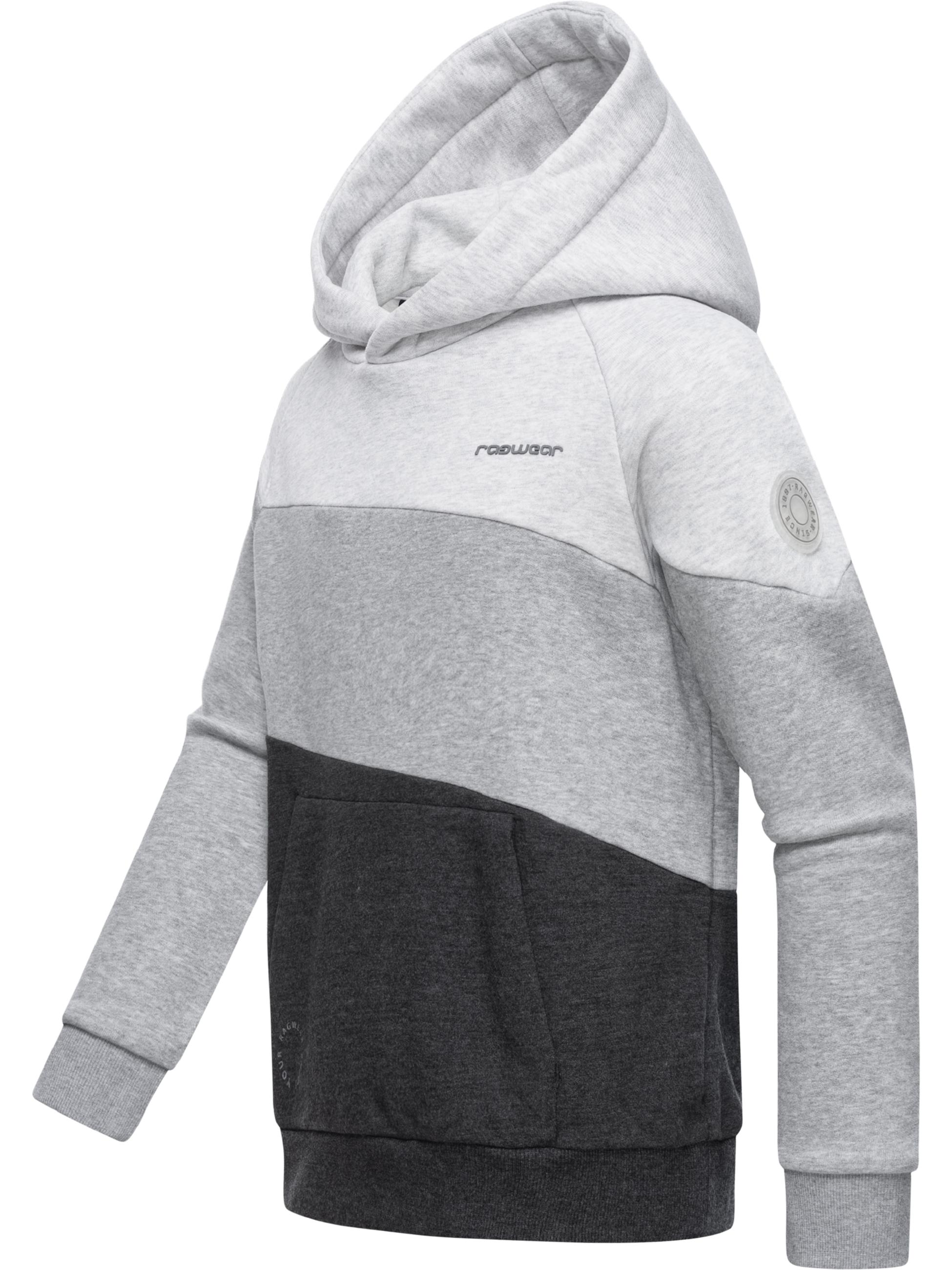 Multicolour Hoodie mit Kapuze "Vendio" Grey