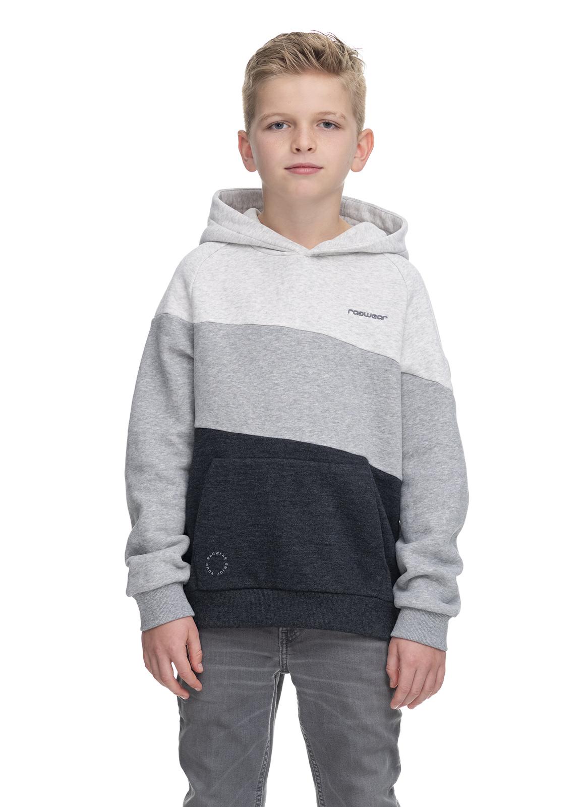 Multicolour Hoodie mit Kapuze "Vendio" Grey