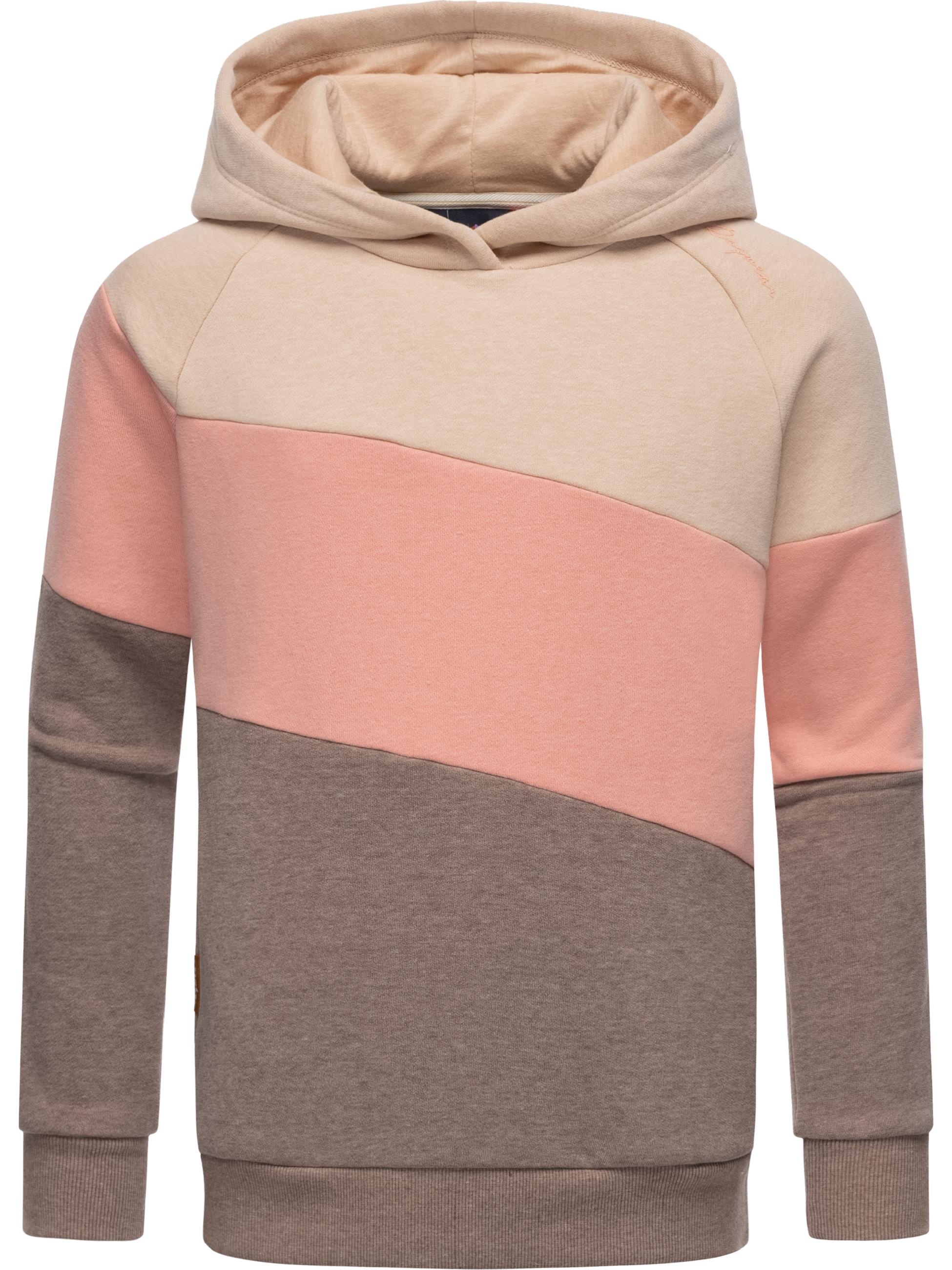 Multicolour Hoodie mit Kapuze "Vendulka" Sand