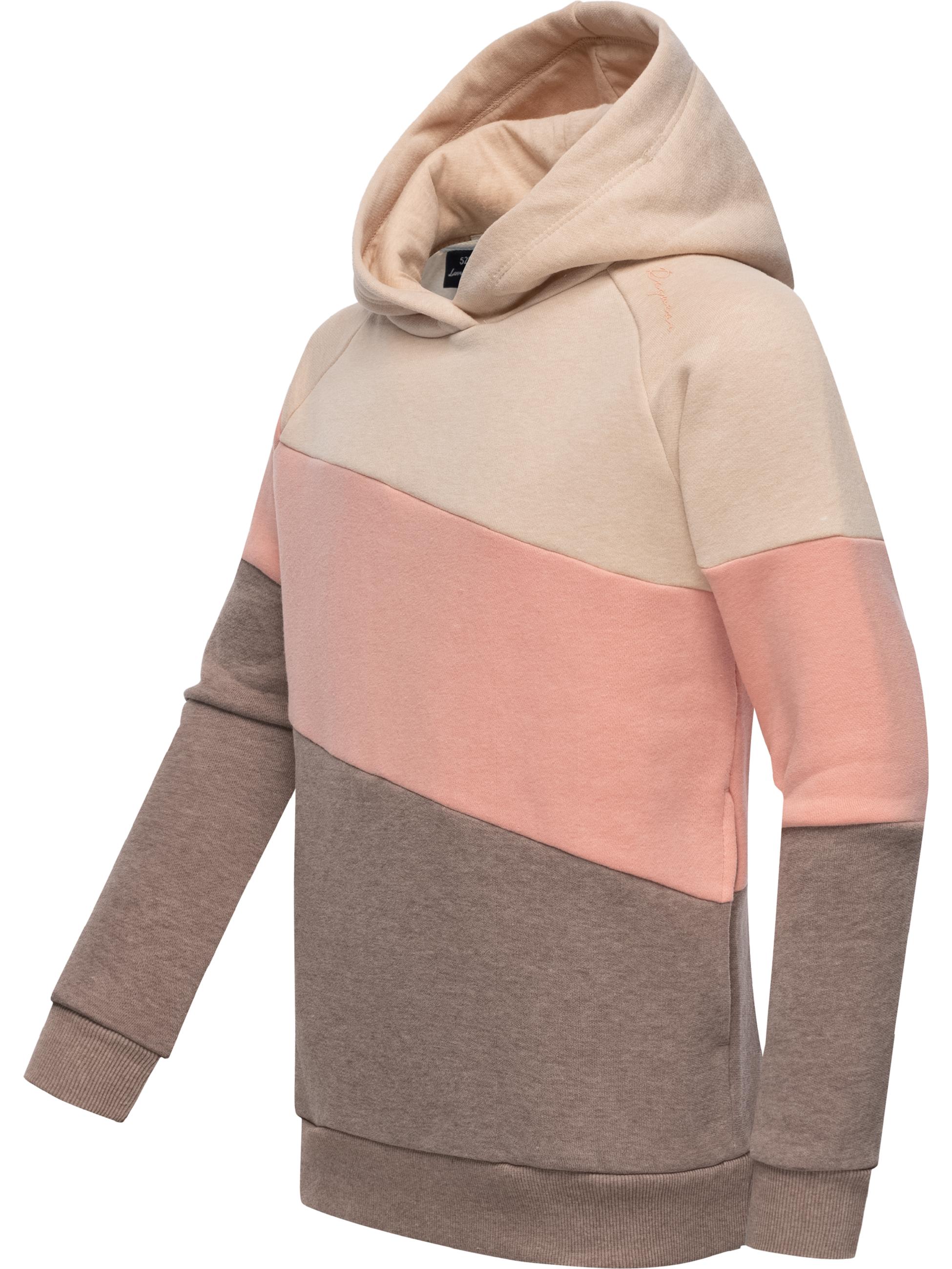 Multicolour Hoodie mit Kapuze "Vendulka" Sand