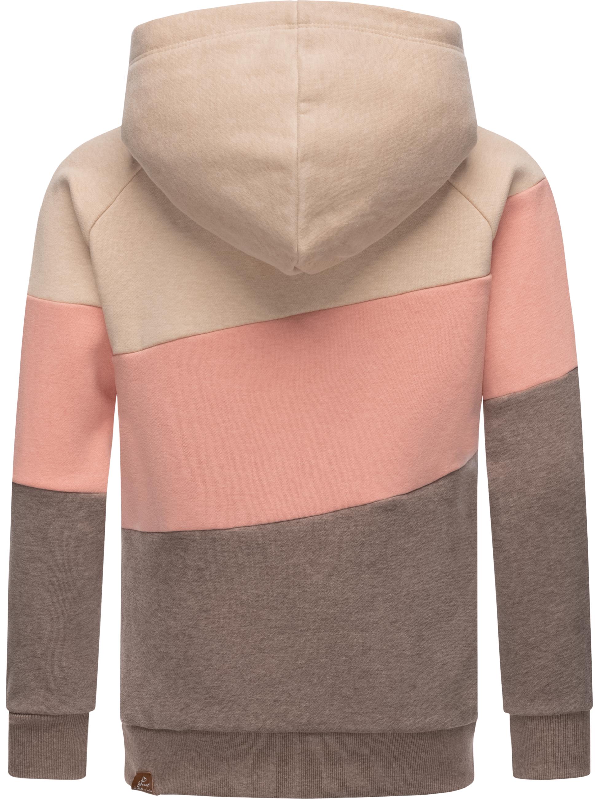 Multicolour Hoodie mit Kapuze "Vendulka" Sand