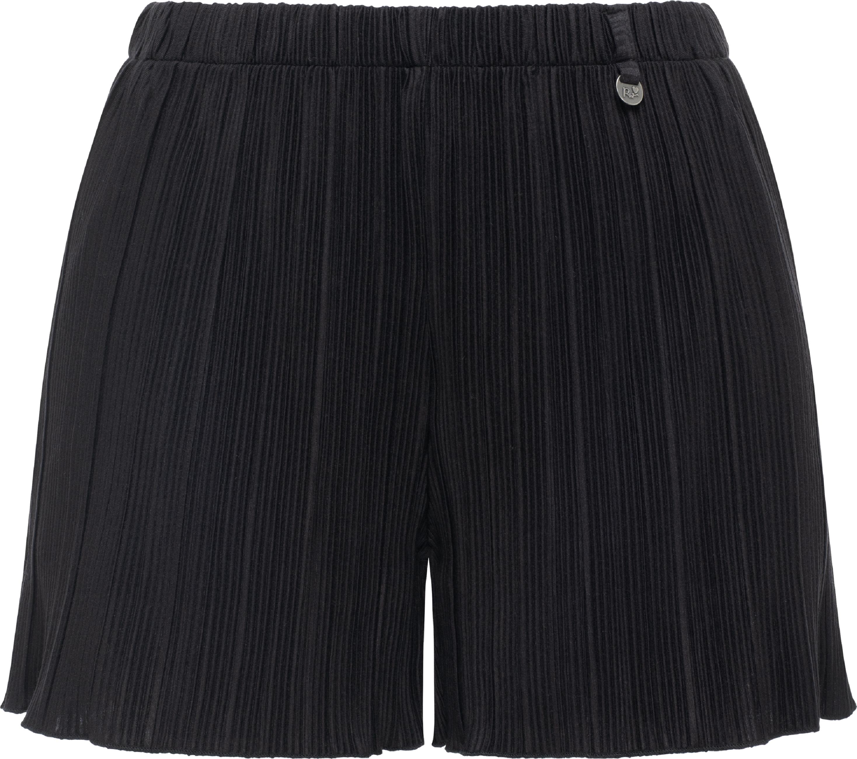 Bekleidungsset bestehend aus Plissee-Top und kurzer Hose "Veriel Set" Black