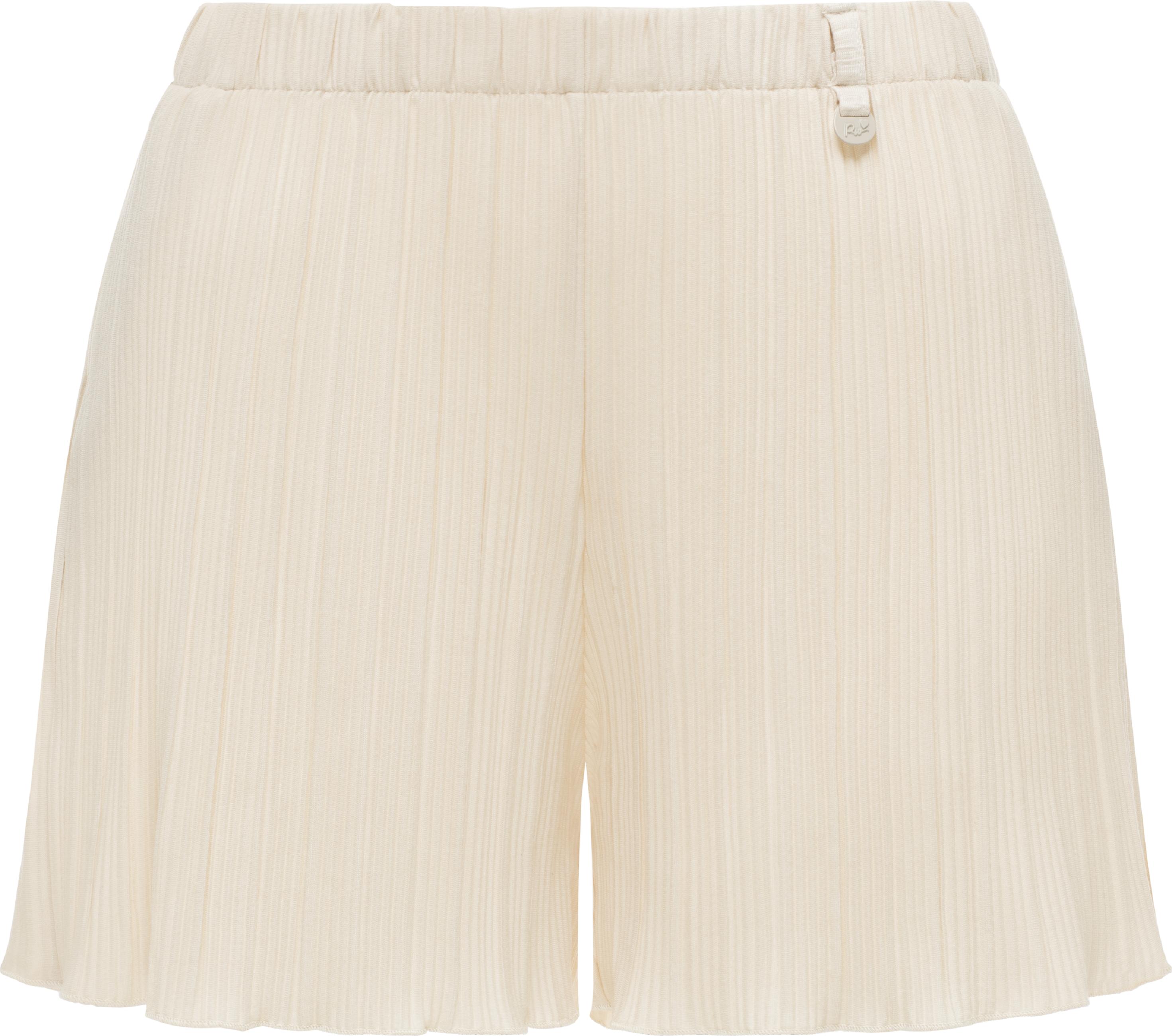 Bekleidungsset bestehend aus Plissee-Top und kurzer Hose "Veriel Set" Ecru