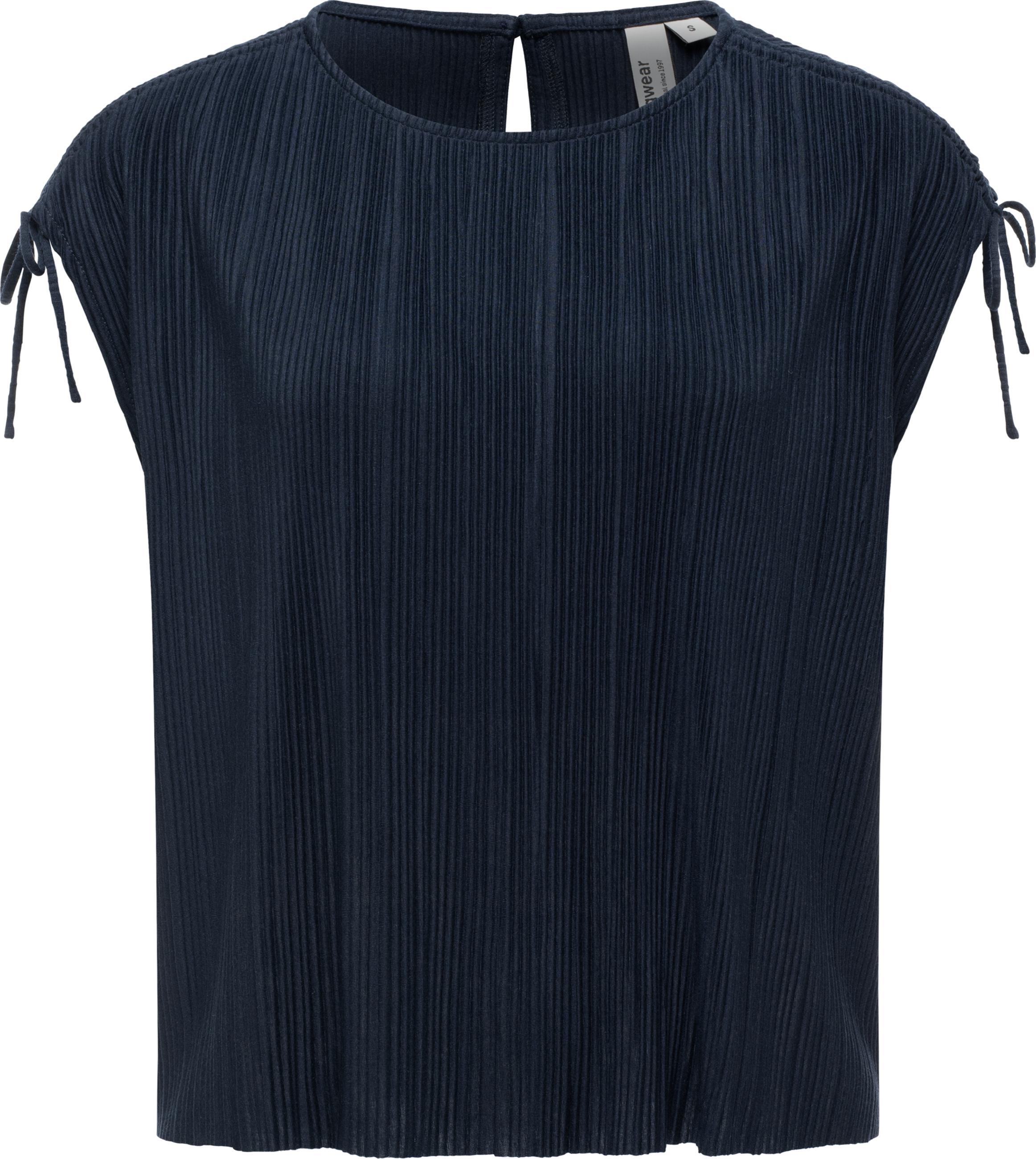 Bekleidungsset bestehend aus Plissee-Top und kurzer Hose "Veriel Set" Navy