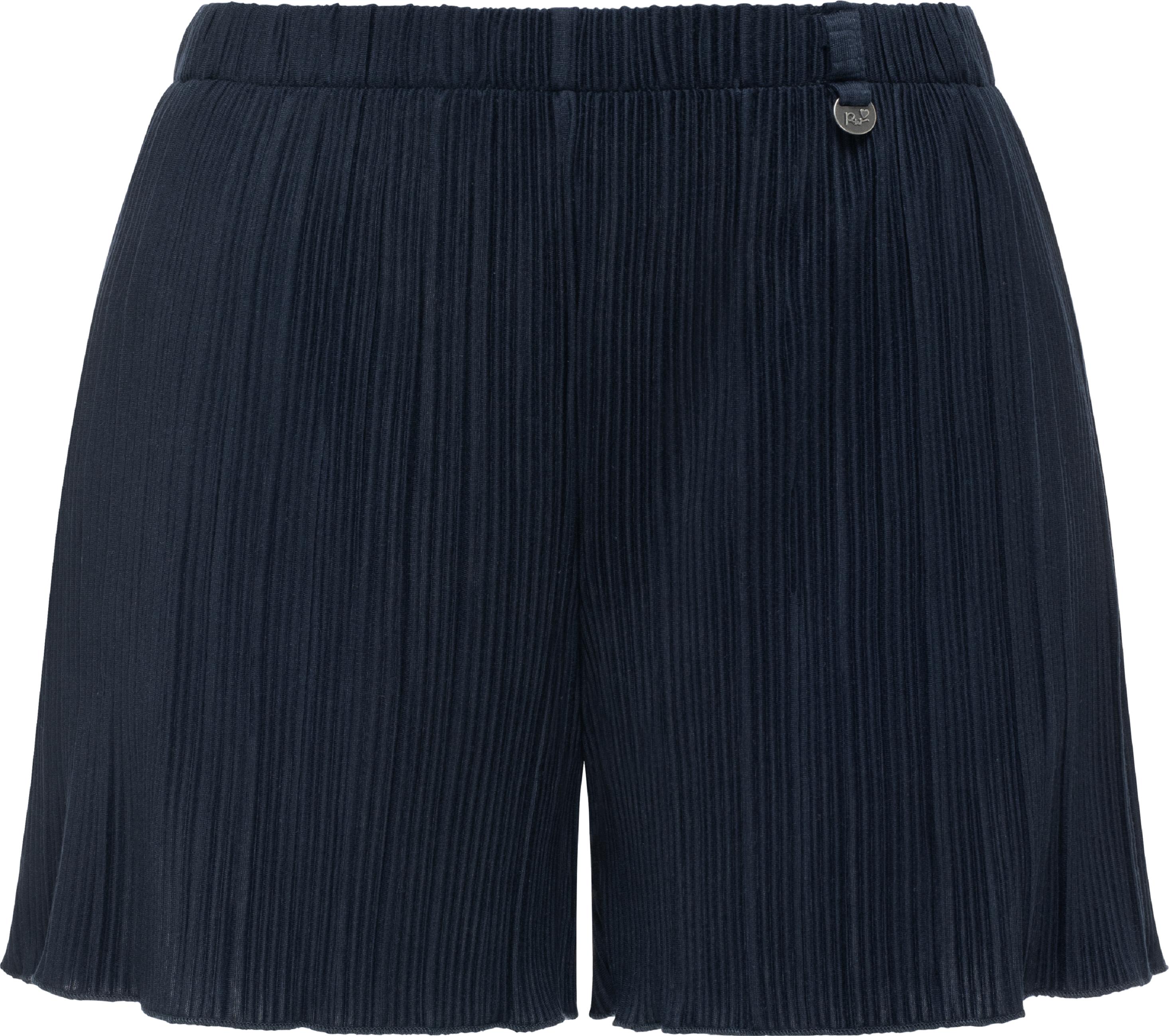 Bekleidungsset bestehend aus Plissee-Top und kurzer Hose "Veriel Set" Navy