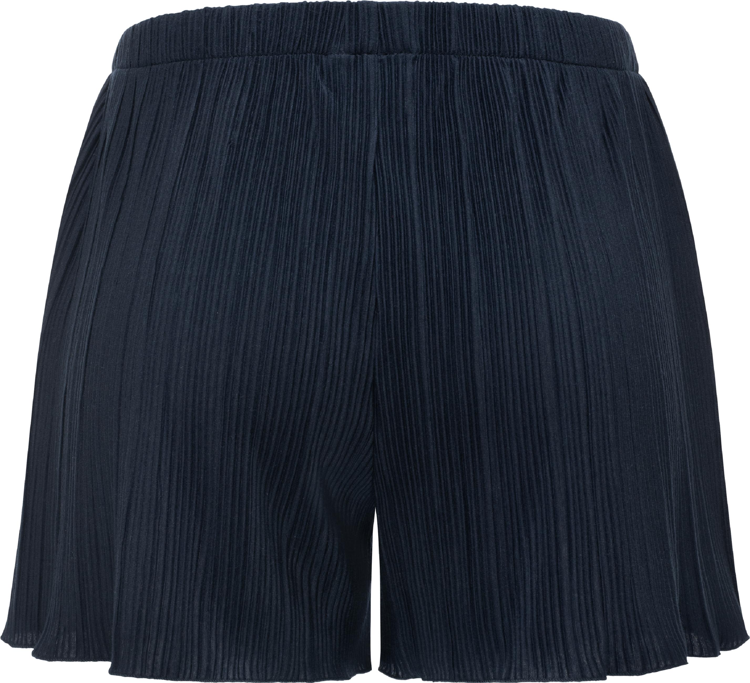 Bekleidungsset bestehend aus Plissee-Top und kurzer Hose "Veriel Set" Navy