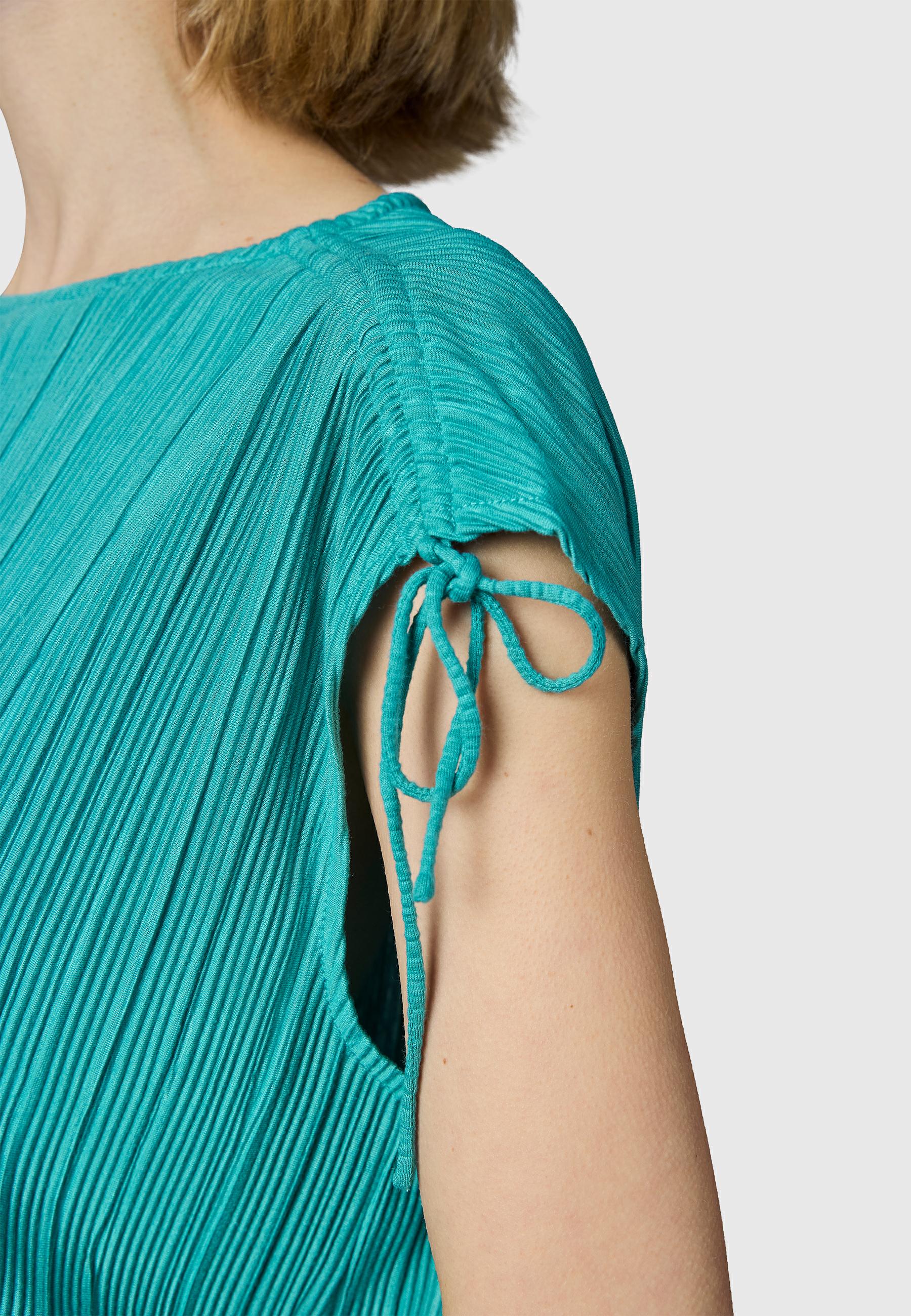 Bekleidungsset bestehend aus Plissee-Top und kurzer Hose "Veriel Set" Teal Green