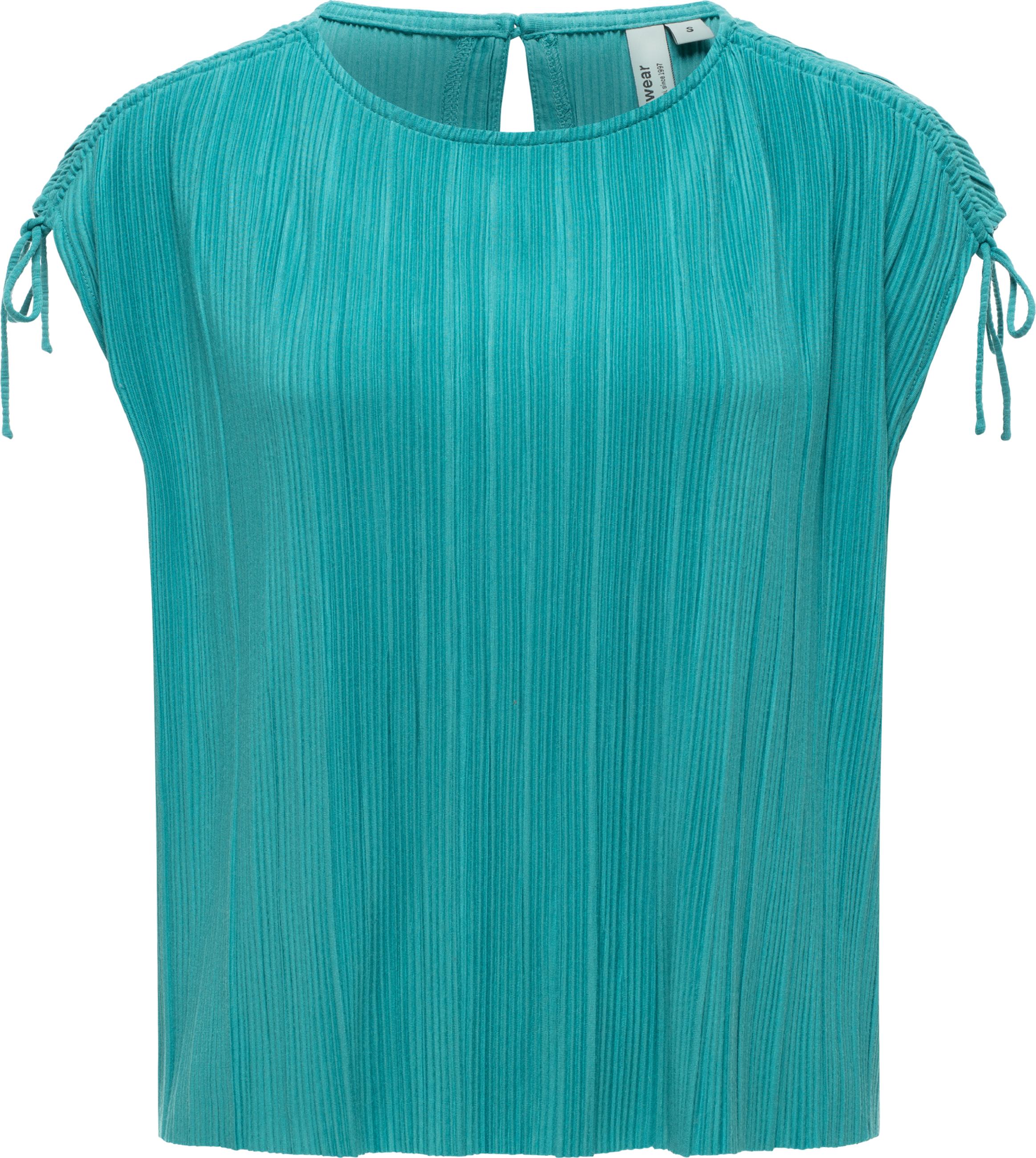 Bekleidungsset bestehend aus Plissee-Top und kurzer Hose "Veriel Set" Teal Green