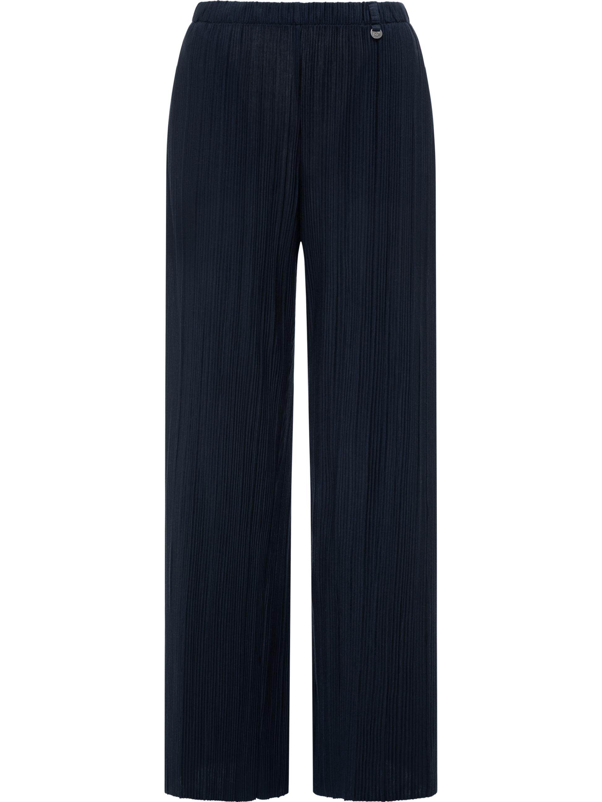 Bekleidungsset bestehend aus Plissee-Top und (extra-) langer Hose "Verllen Set" Navy