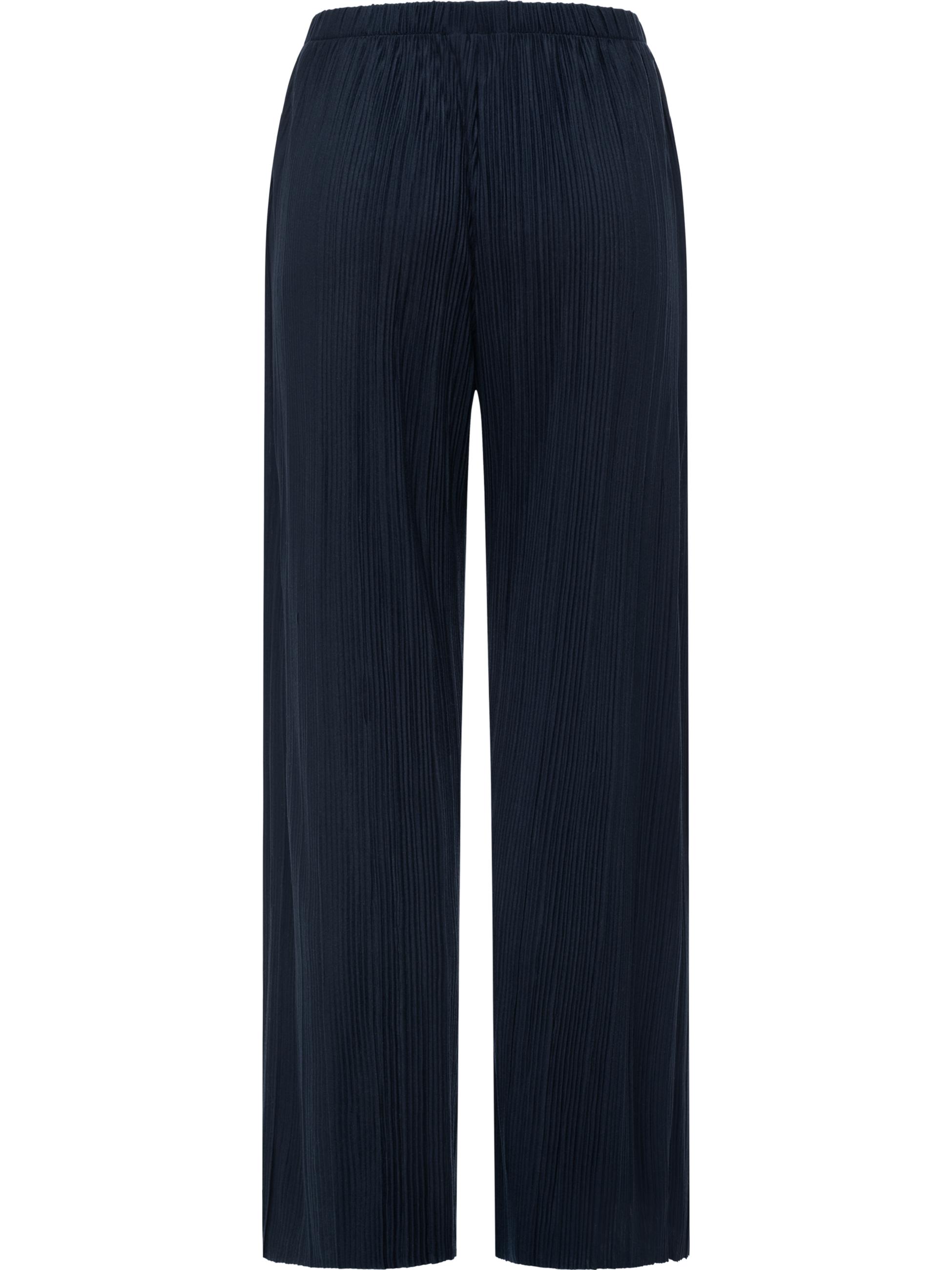 Bekleidungsset bestehend aus Plissee-Top und (extra-) langer Hose "Verllen Set" Navy