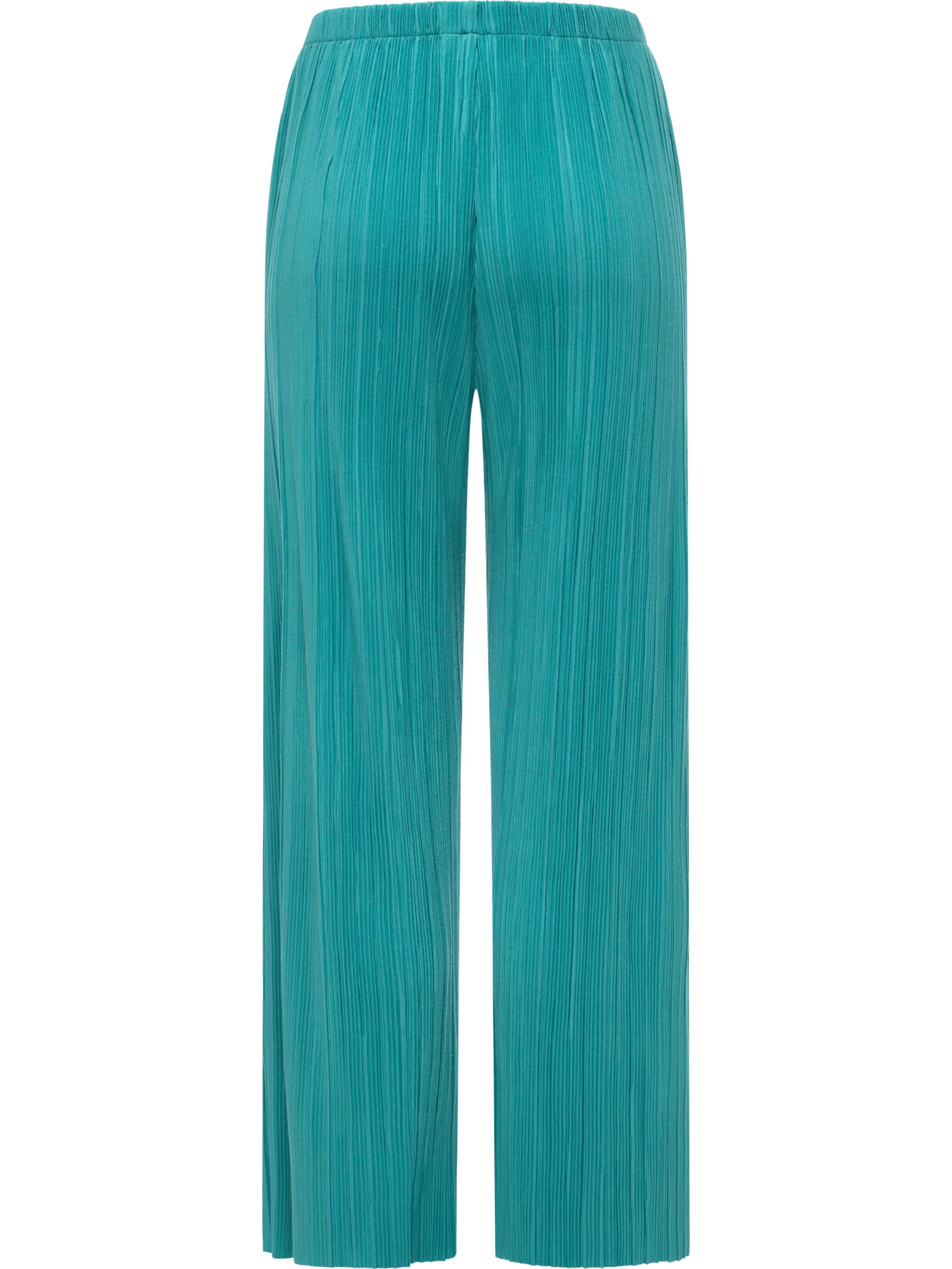 Bekleidungsset bestehend aus Plissee-Top und (extra-) langer Hose "Verllen Set" Teal Green