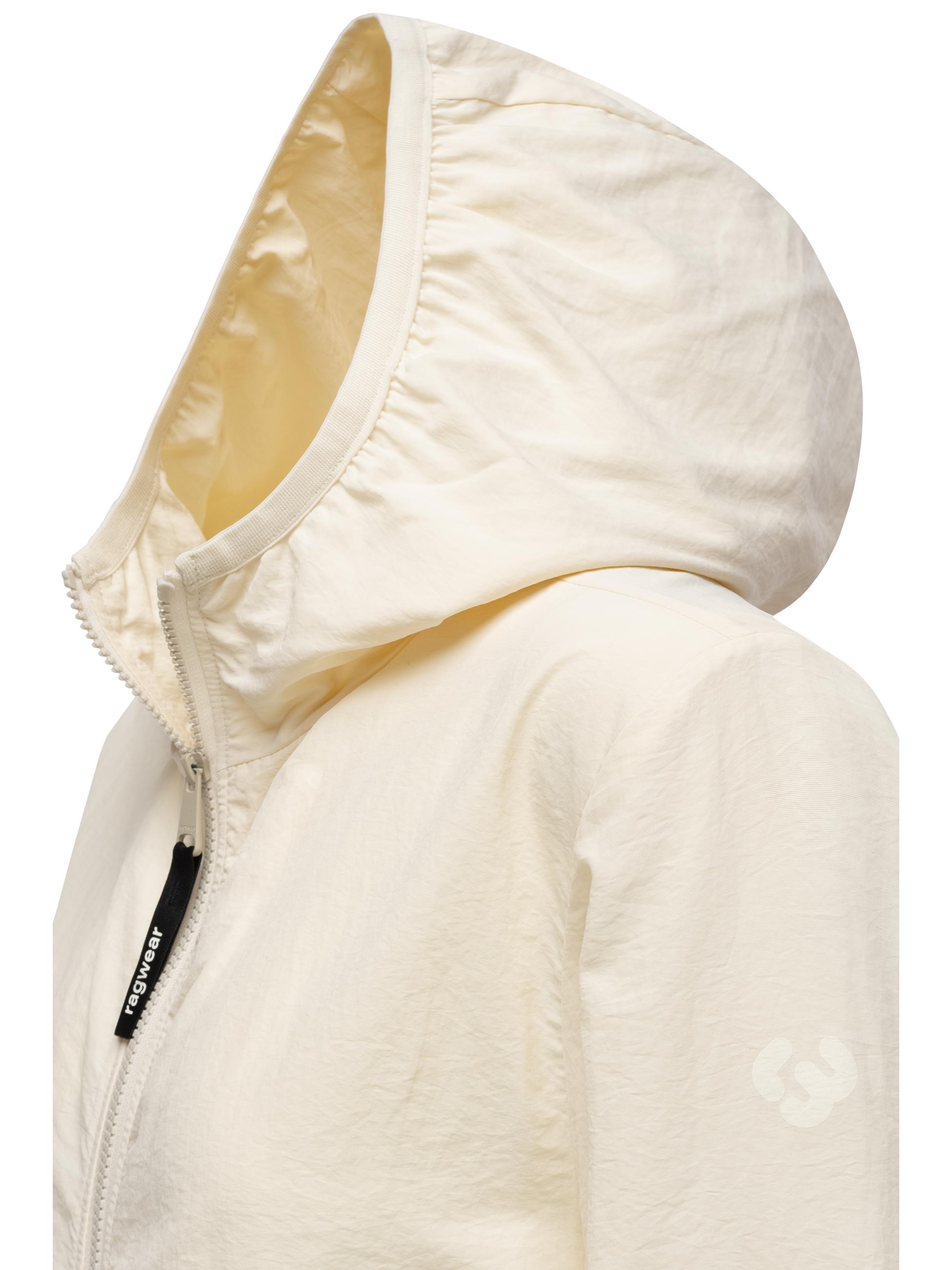 Leichte Übergangsjacke mit Kapuze "Vinzie B" Ecru