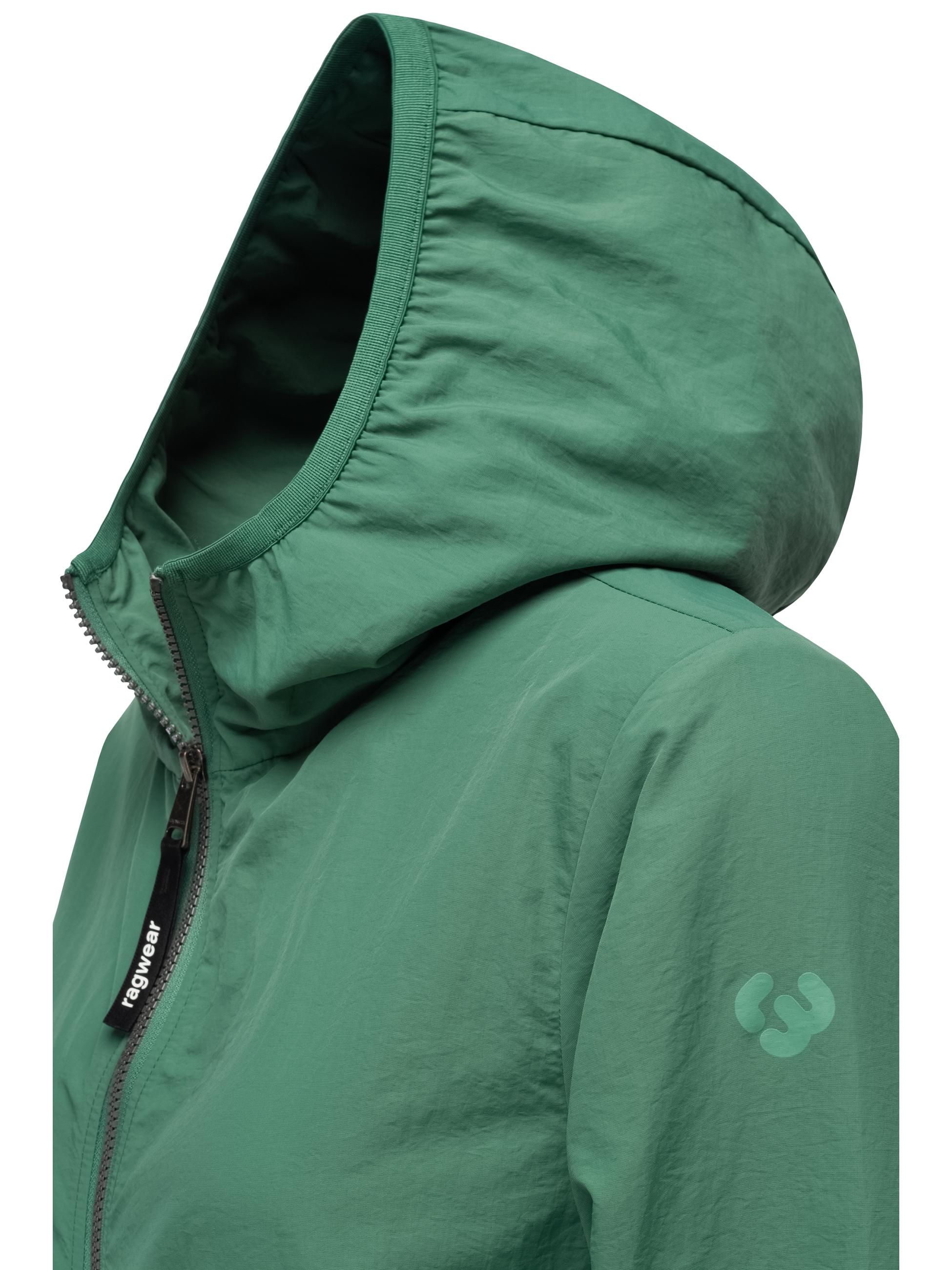 Leichte Übergangsjacke mit Kapuze "Vinzie B" Pine Green