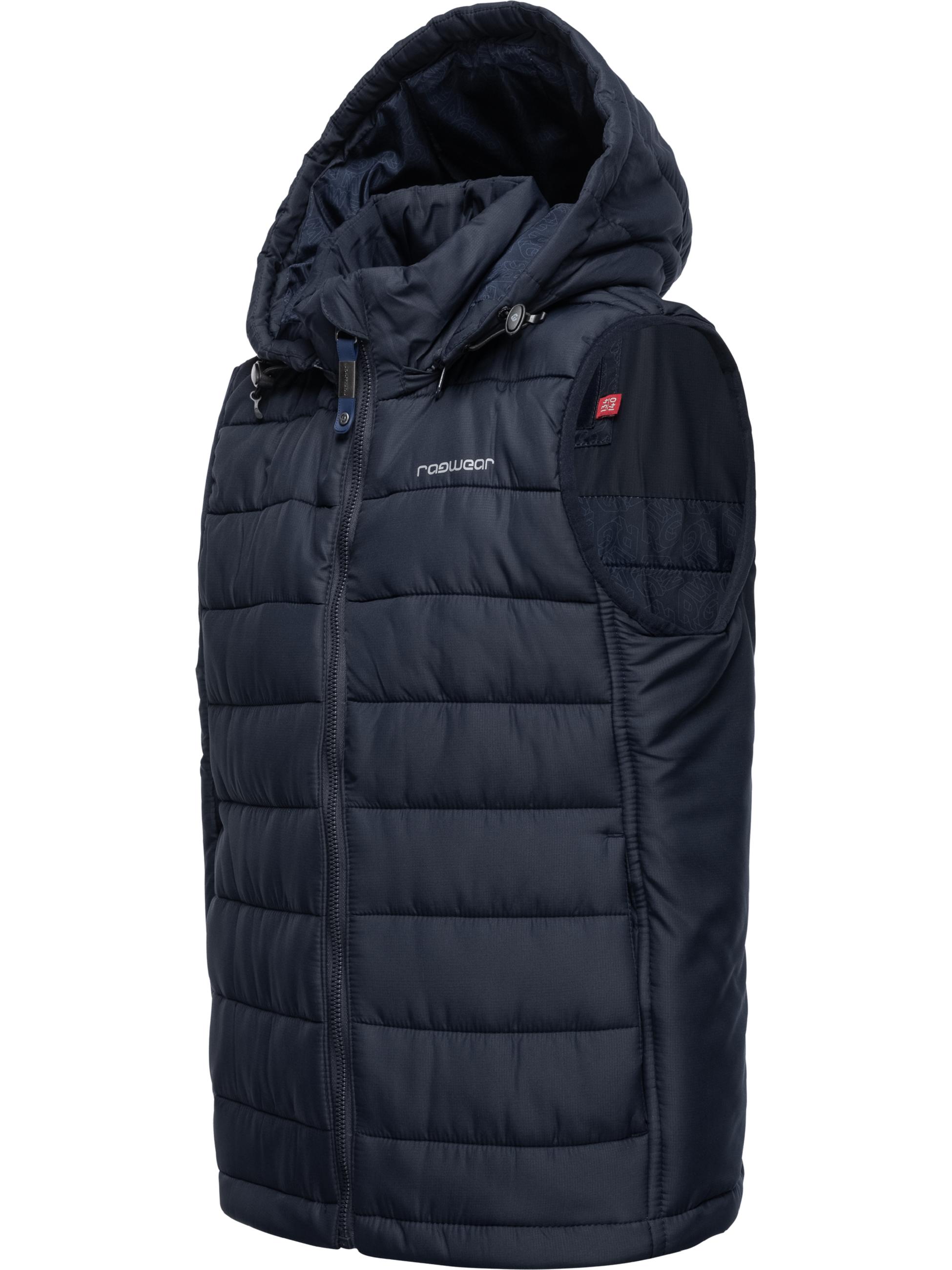 Warme Steppweste mit Kapuze "Vitek" Navy22