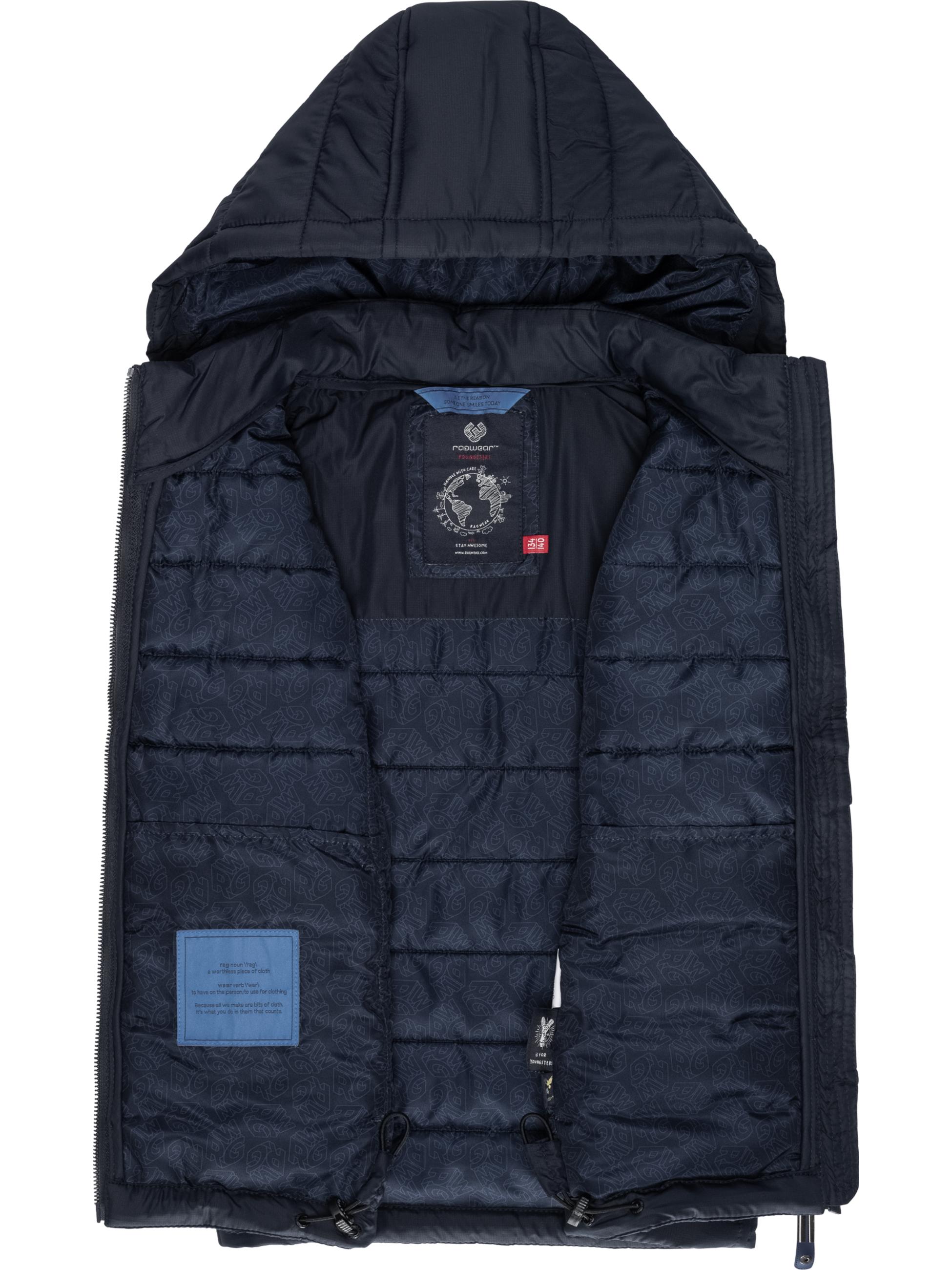 Warme Steppweste mit Kapuze "Vitek" Navy22