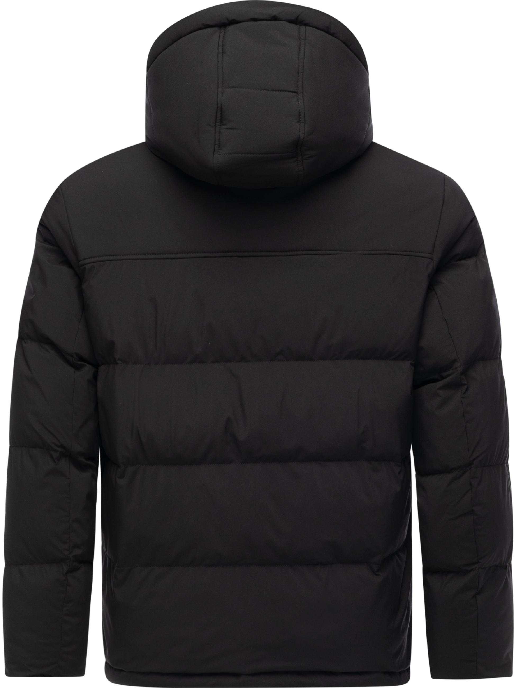 Gesteppte Winterjacke mit verstellbarer Kapuze "Walinor YOUMODO" Black