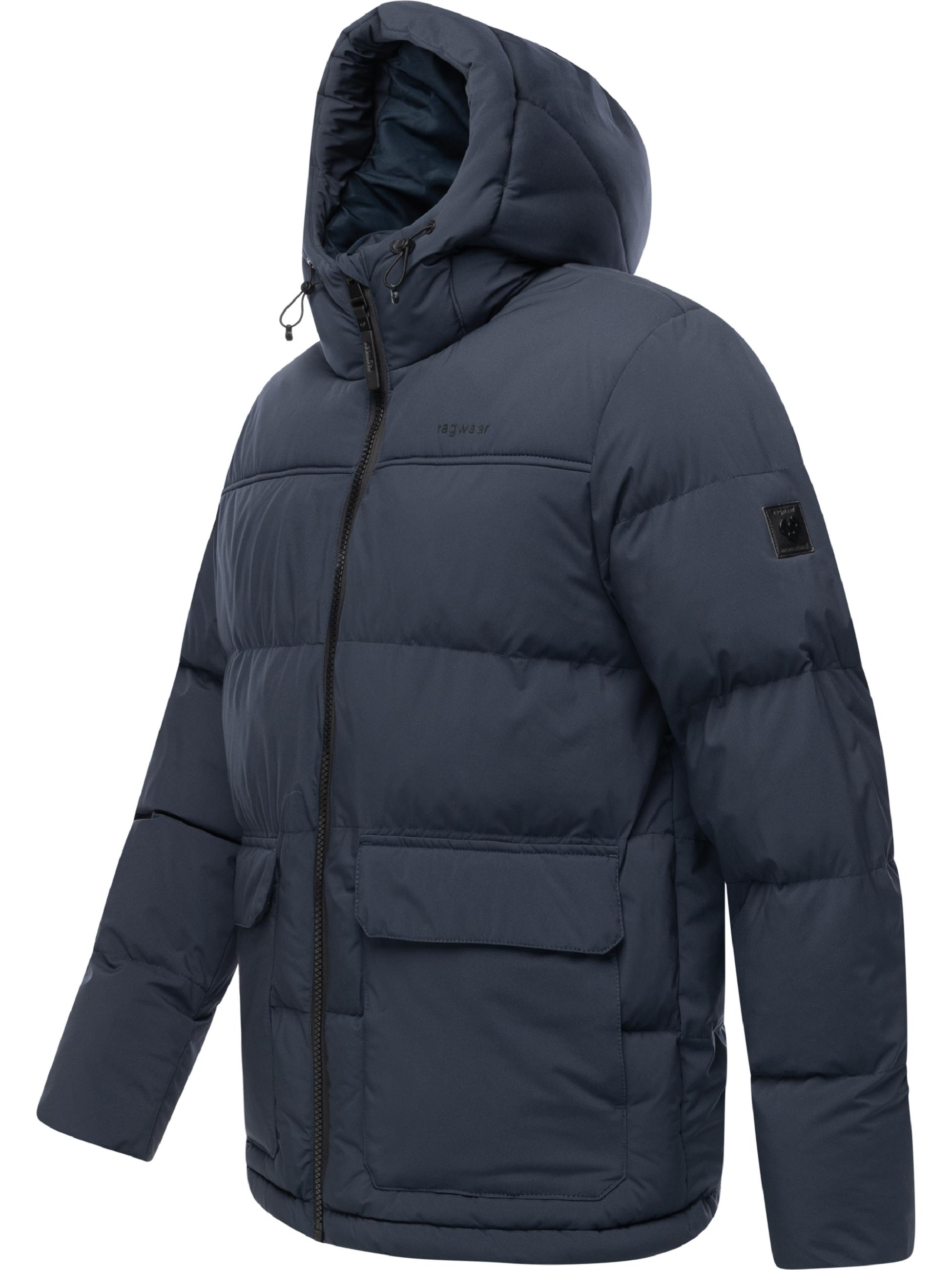 Gesteppte Winterjacke mit verstellbarer Kapuze "Walinor YOUMODO" Navy
