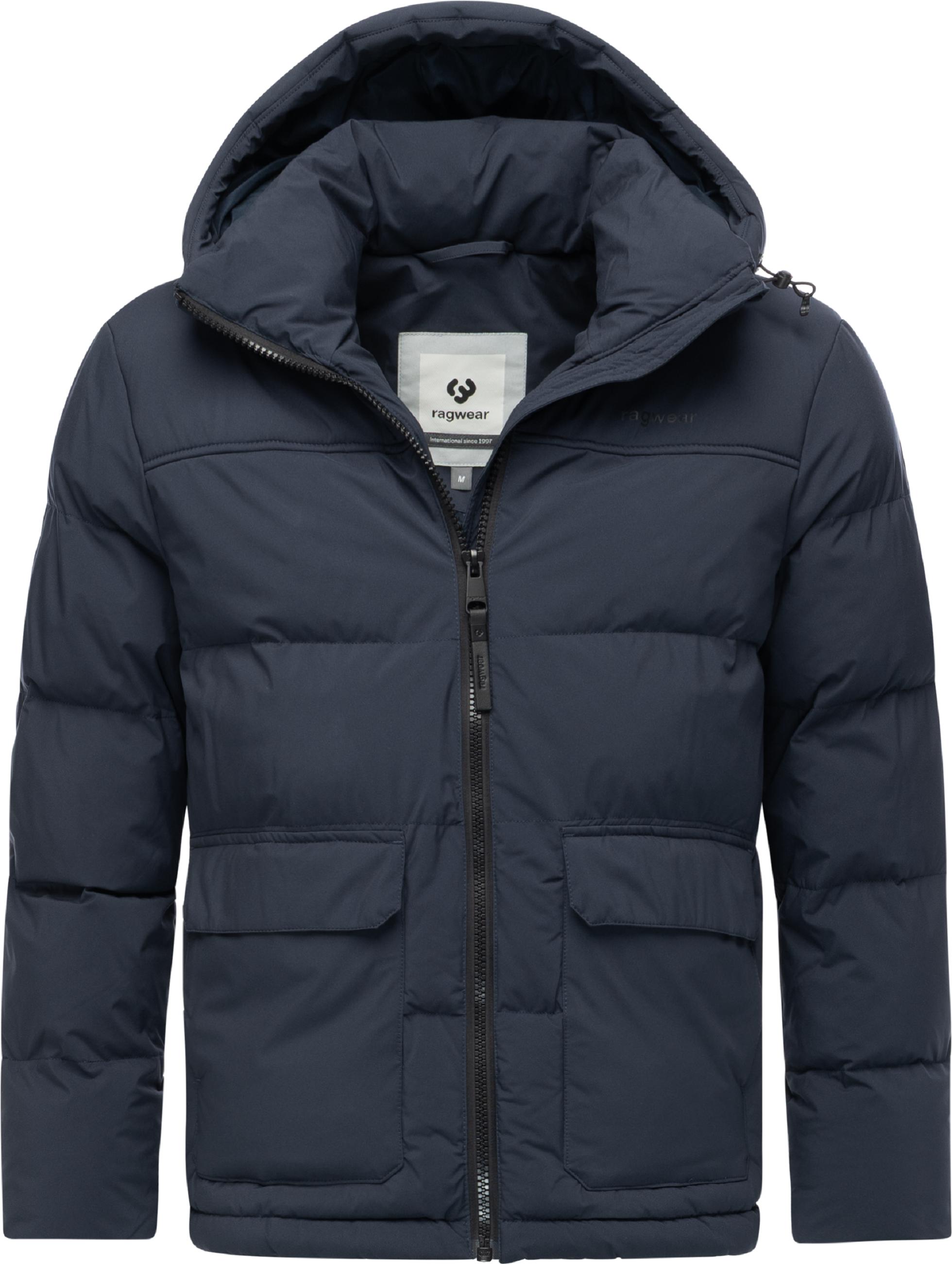 Gesteppte Winterjacke mit verstellbarer Kapuze "Walinor YOUMODO" Navy