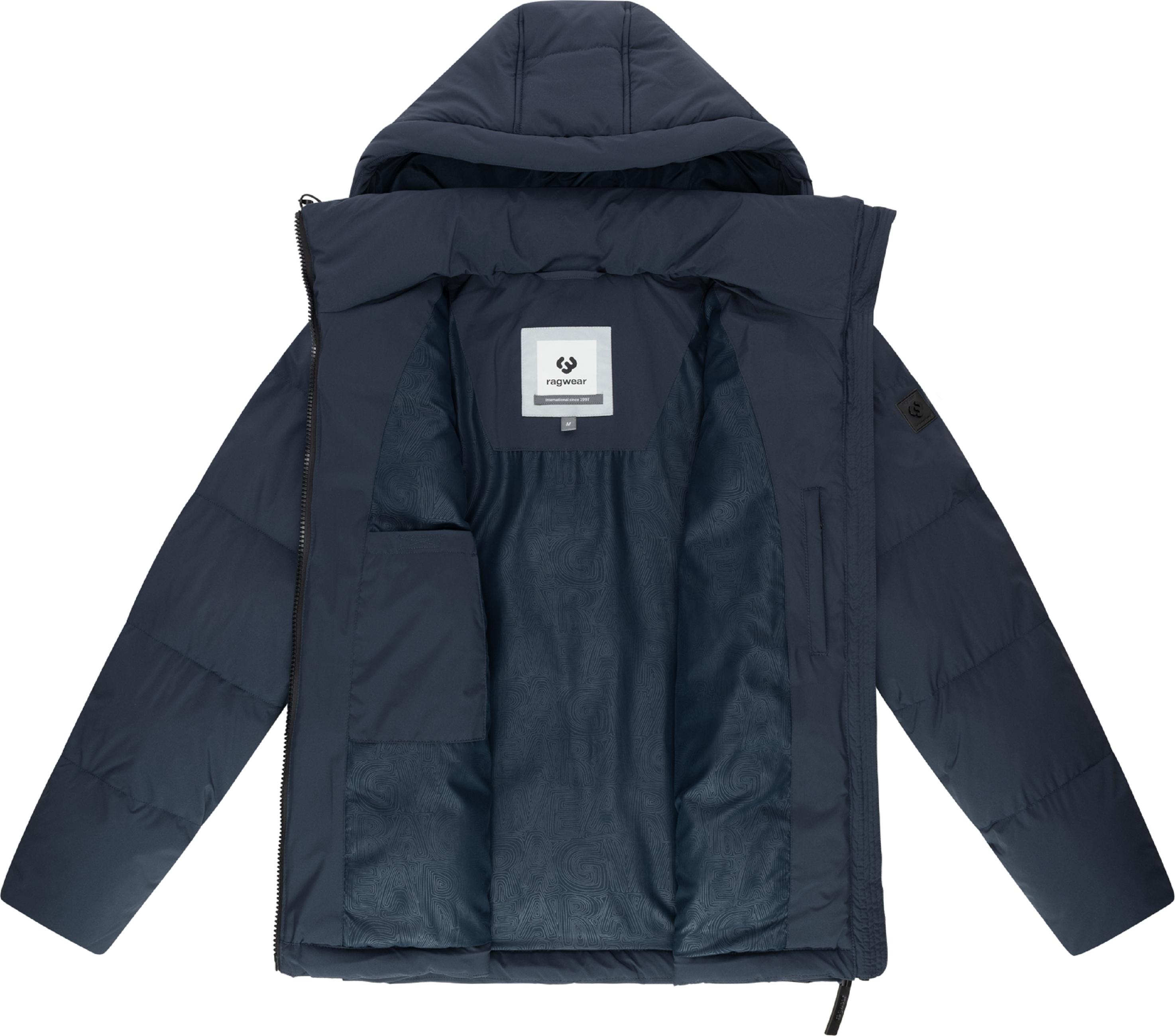 Gesteppte Winterjacke mit verstellbarer Kapuze "Walinor YOUMODO" Navy
