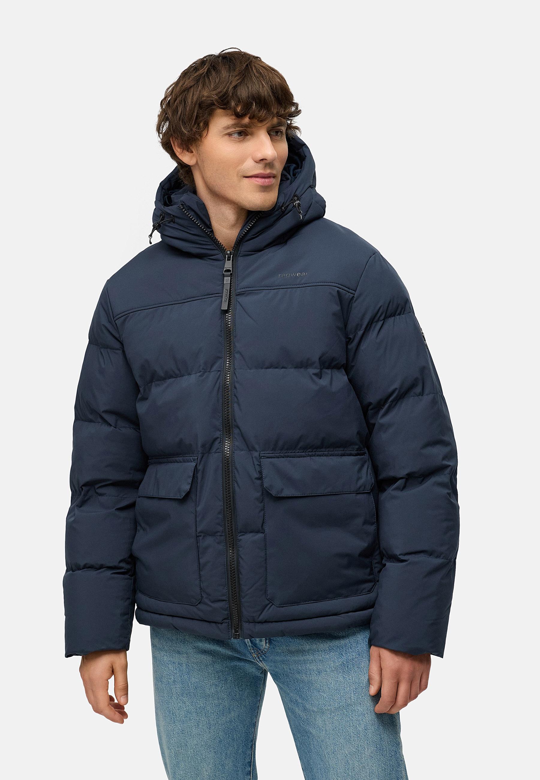 Gesteppte Winterjacke mit verstellbarer Kapuze "Walinor YOUMODO" Navy