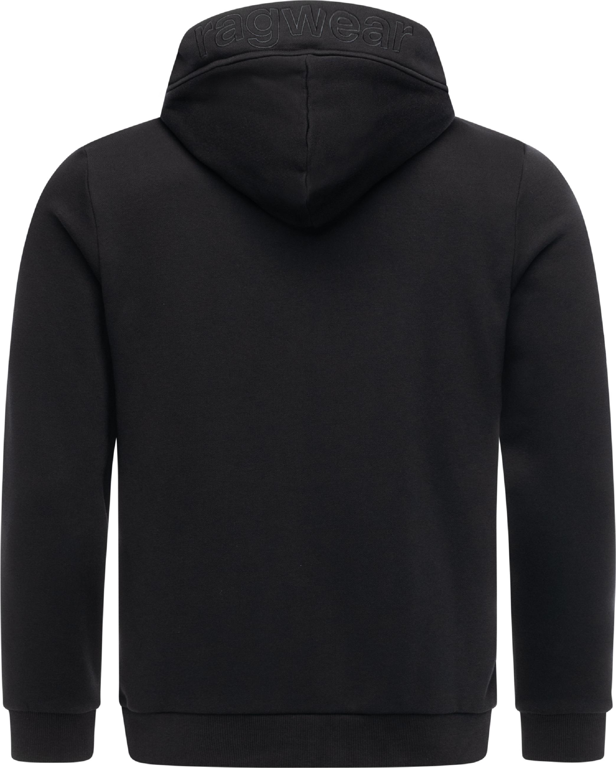 Sweatjacke mit verstellbarer Kapuze "Wernons" Black