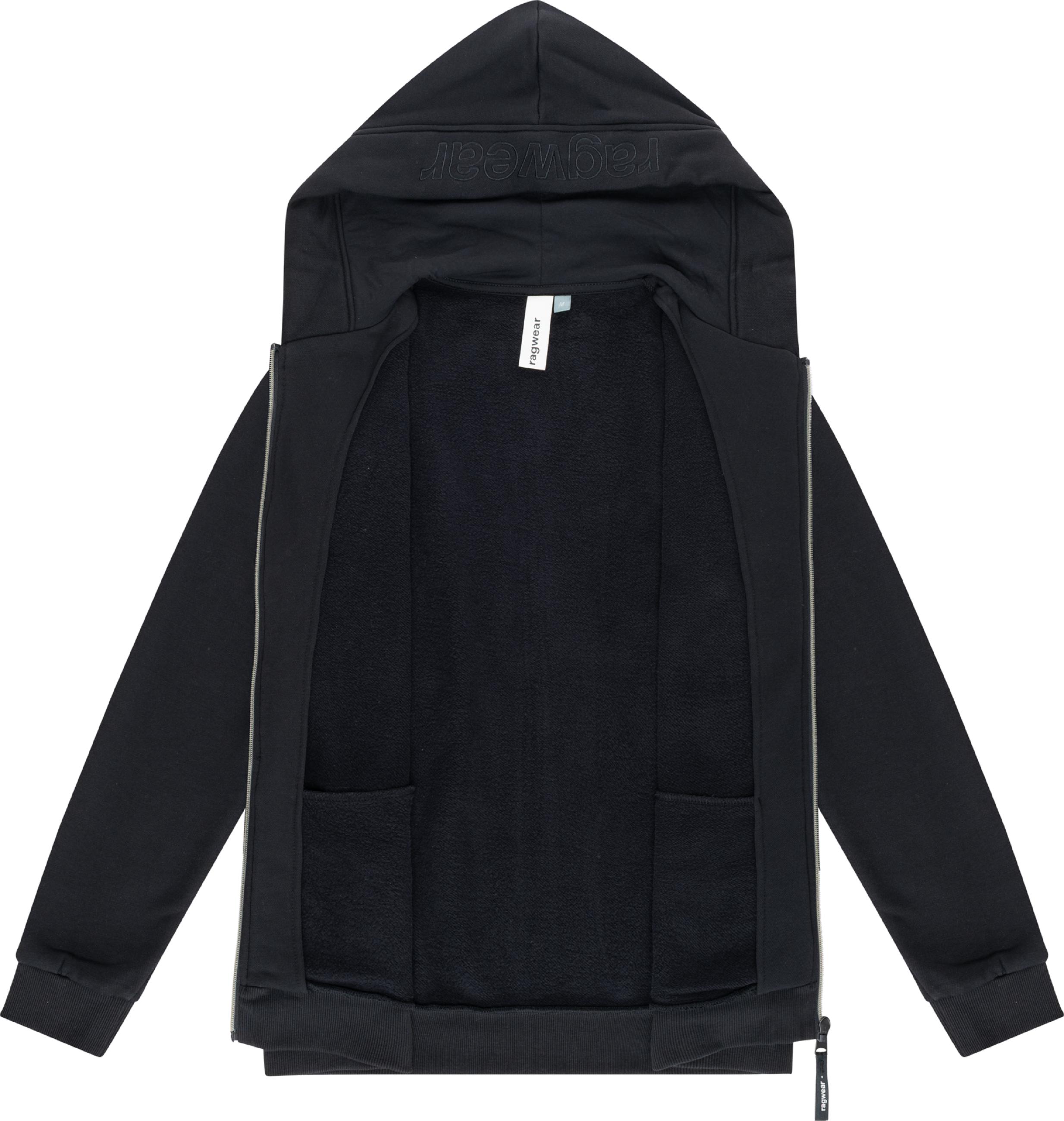 Sweatjacke mit verstellbarer Kapuze "Wernons" Black