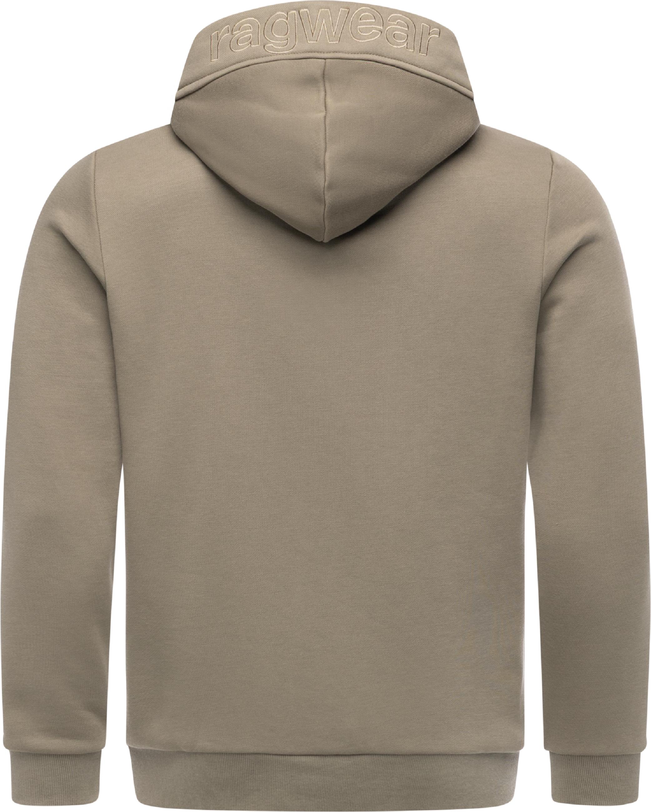 Sweatjacke mit verstellbarer Kapuze "Wernons" Dusty Olive