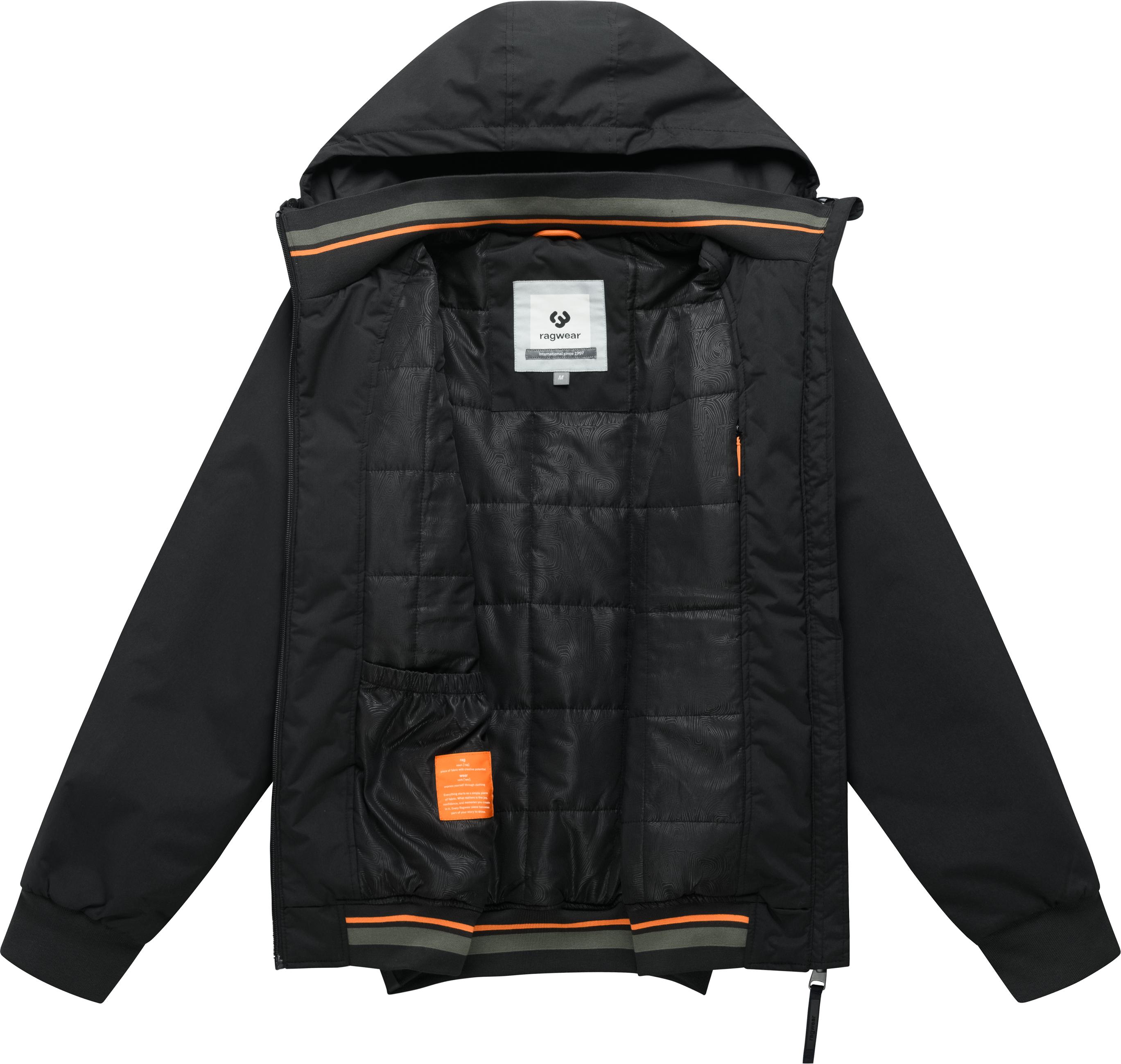 Warme Winter Jacke mit Kapuze "Wesol Y" Black