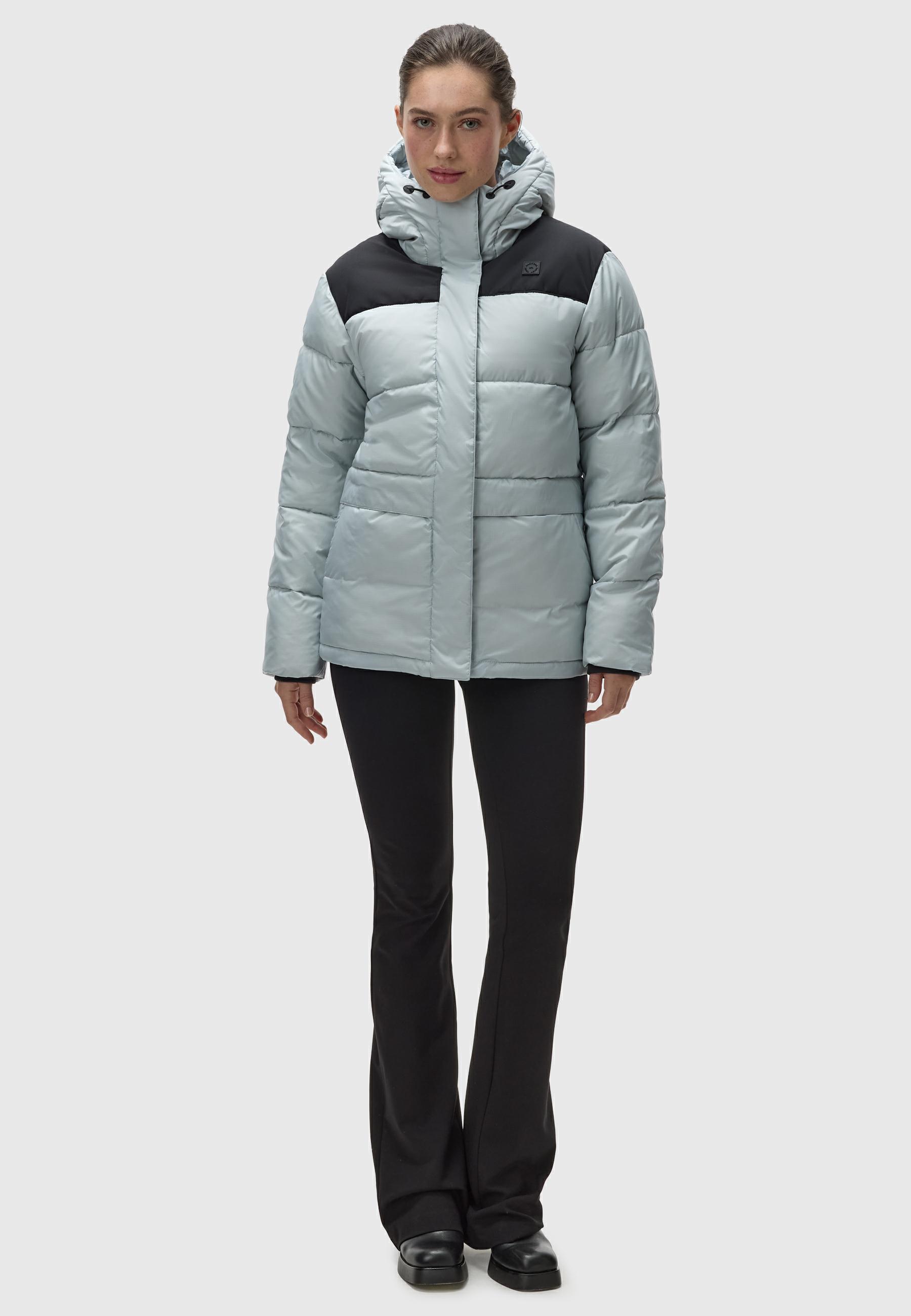 Colourblocking Winterjacke "Wikesh" Arctic Blue