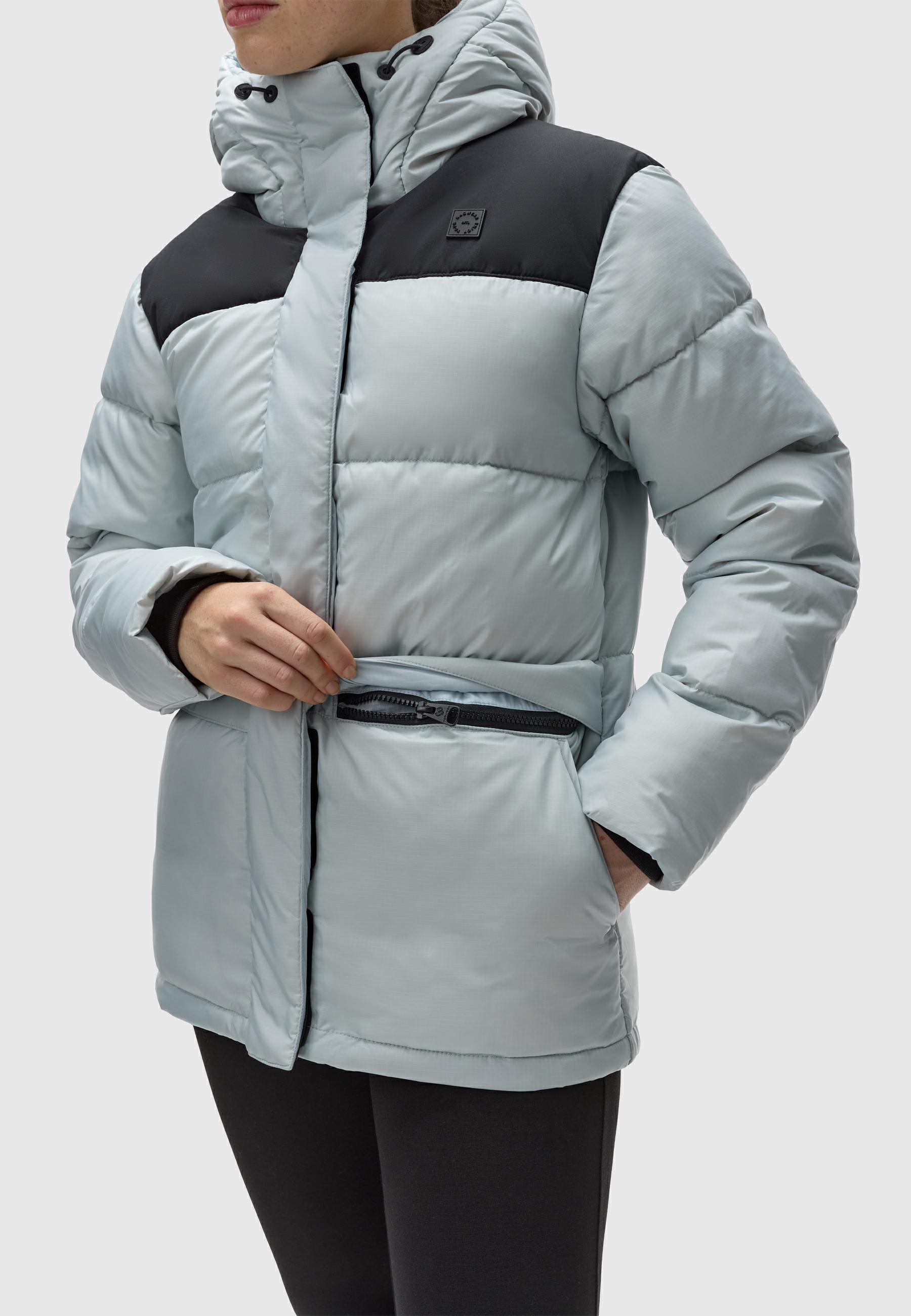 Colourblocking Winterjacke "Wikesh" Arctic Blue