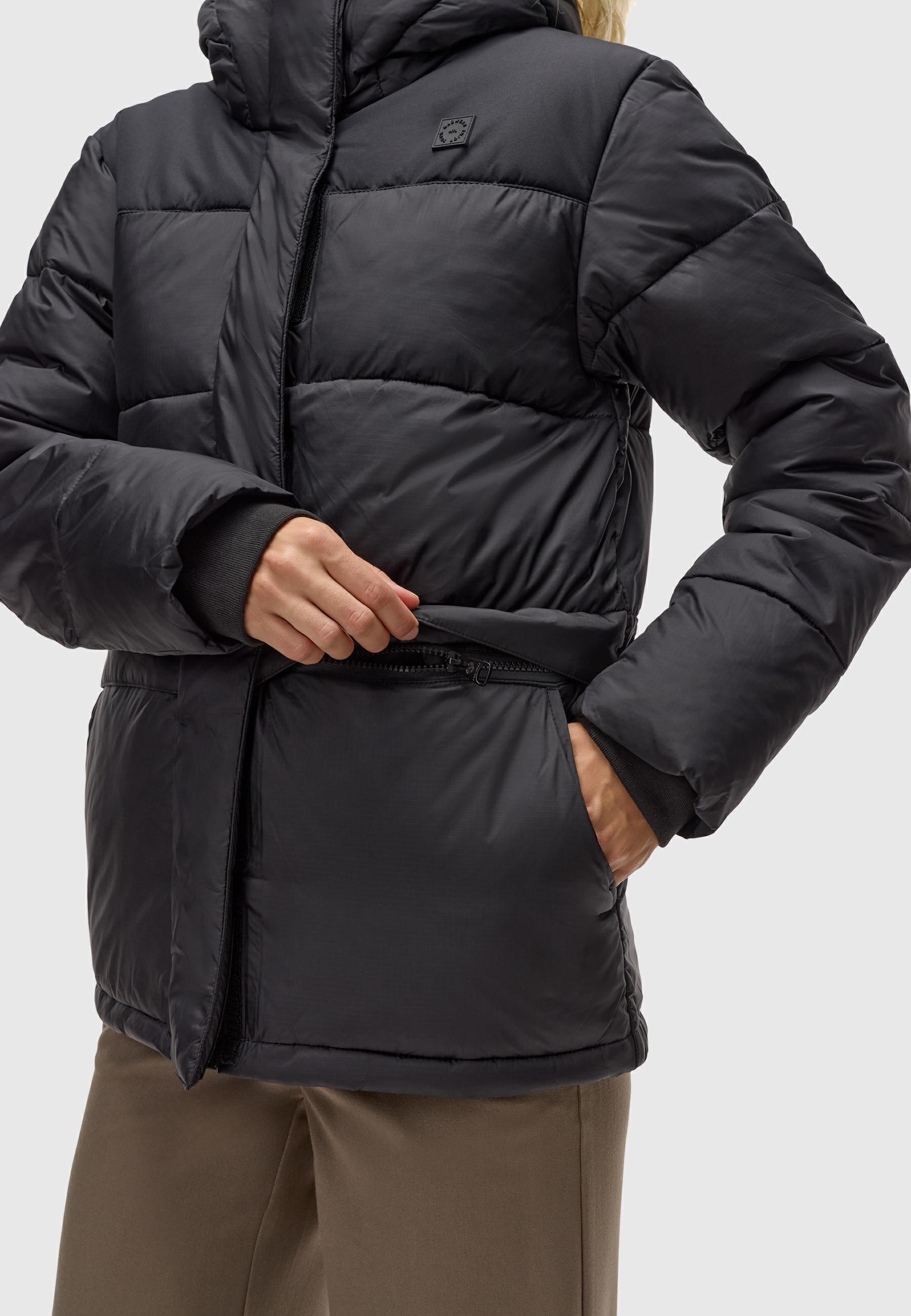 Colourblocking Winterjacke "Wikesh" Black