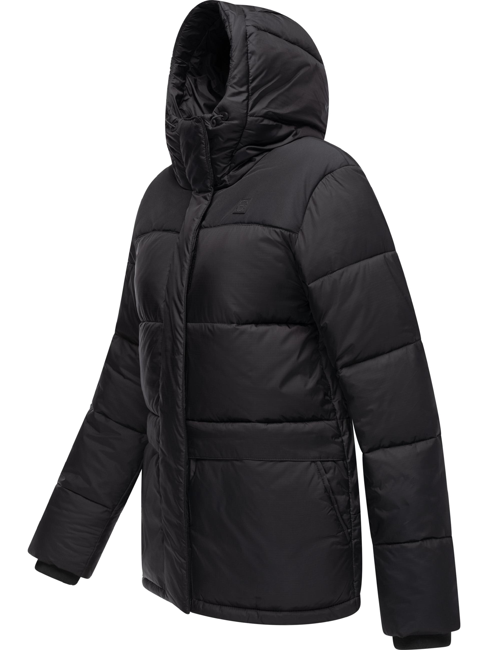 Colourblocking Winterjacke "Wikesh" Black