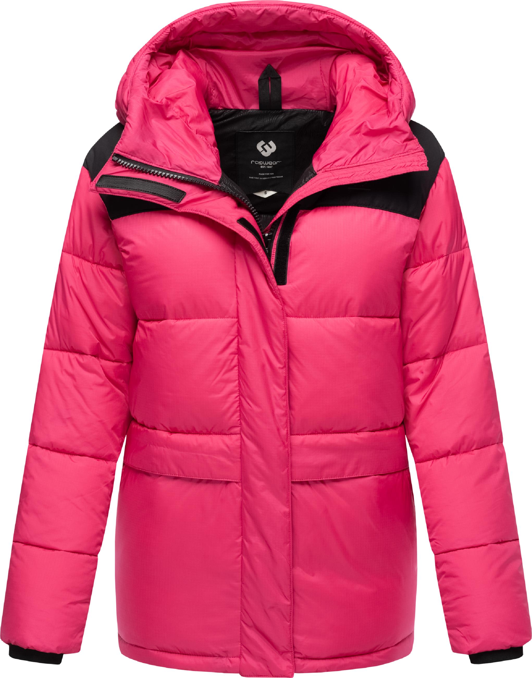 Colourblocking Winterjacke "Wikesh" Fuchsia