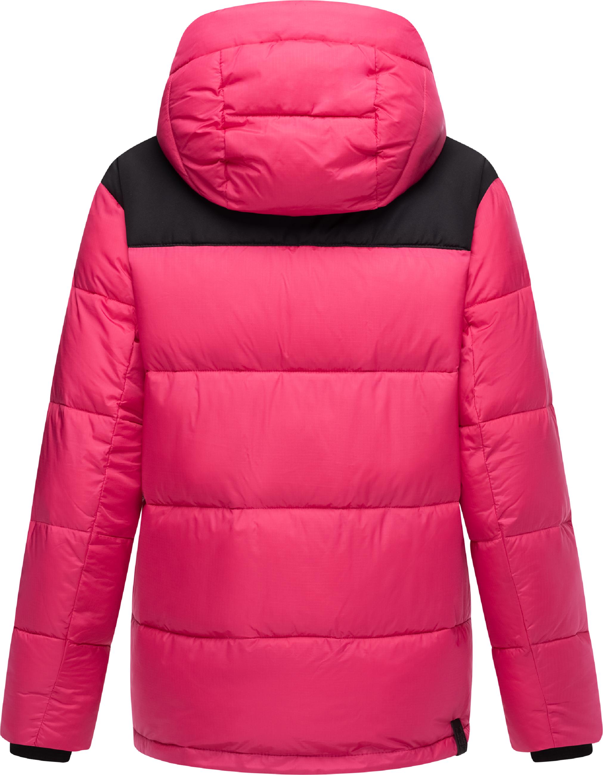 Colourblocking Winterjacke "Wikesh" Fuchsia