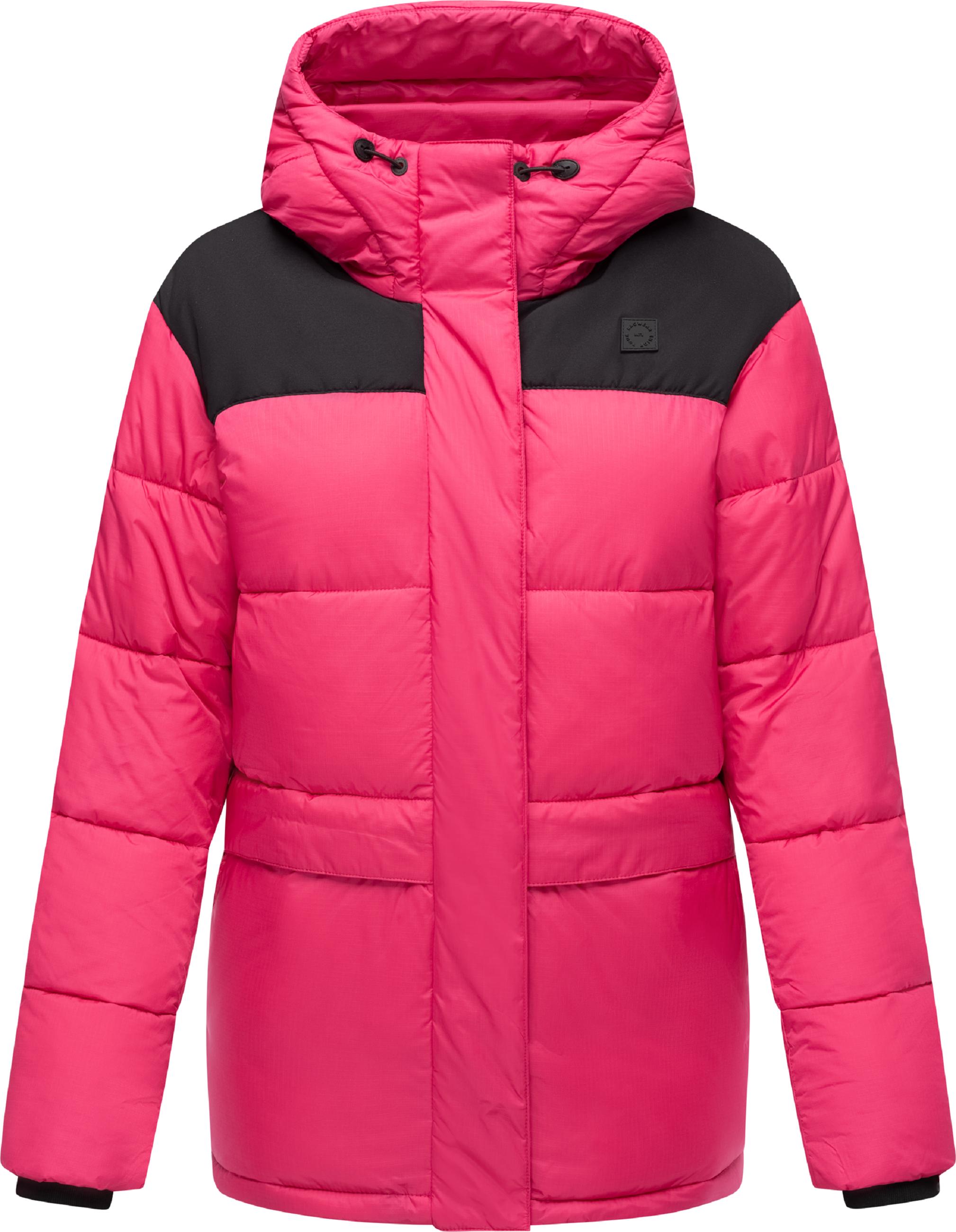 Colourblocking Winterjacke "Wikesh" Fuchsia