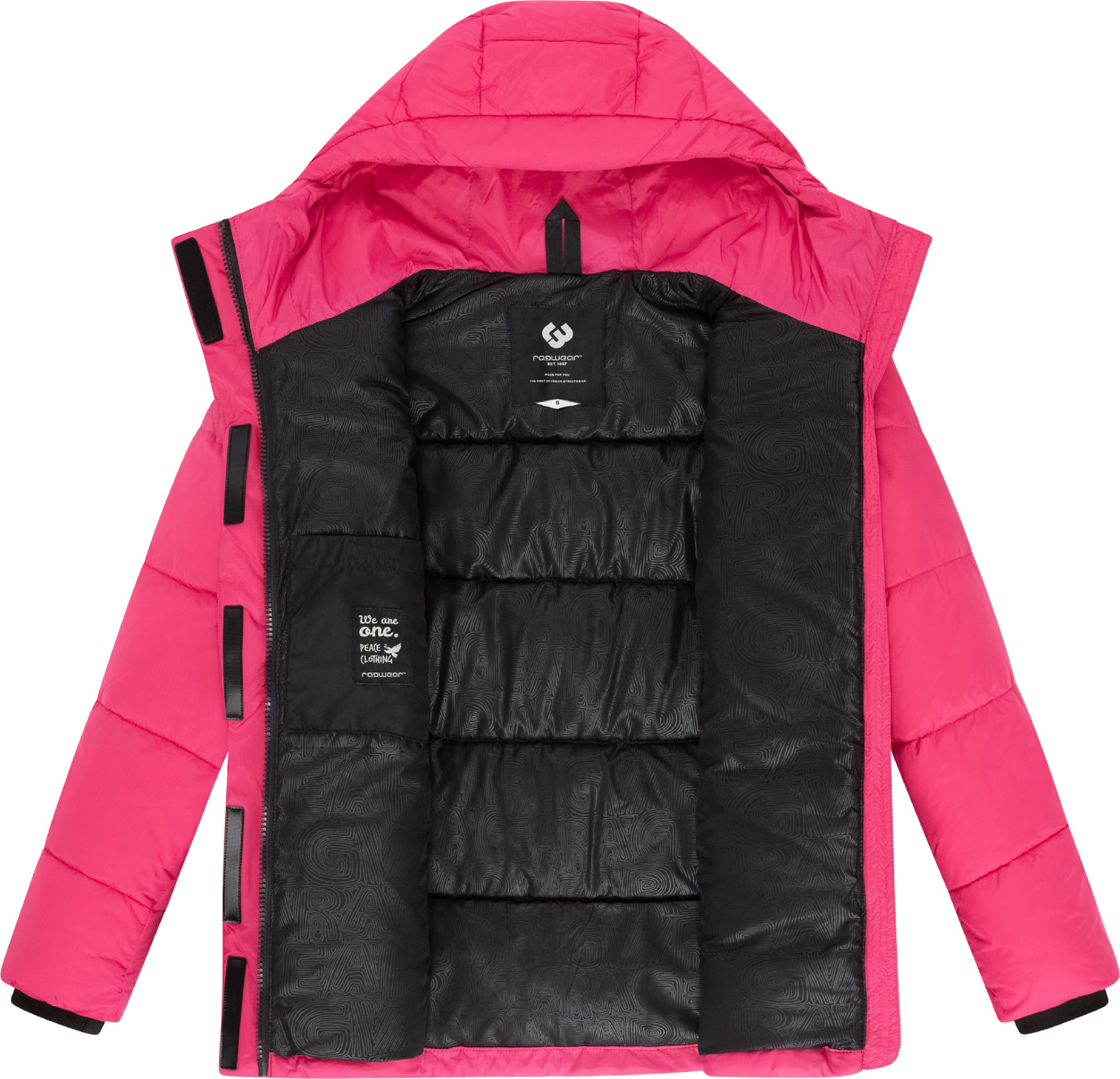 Colourblocking Winterjacke "Wikesh" Fuchsia