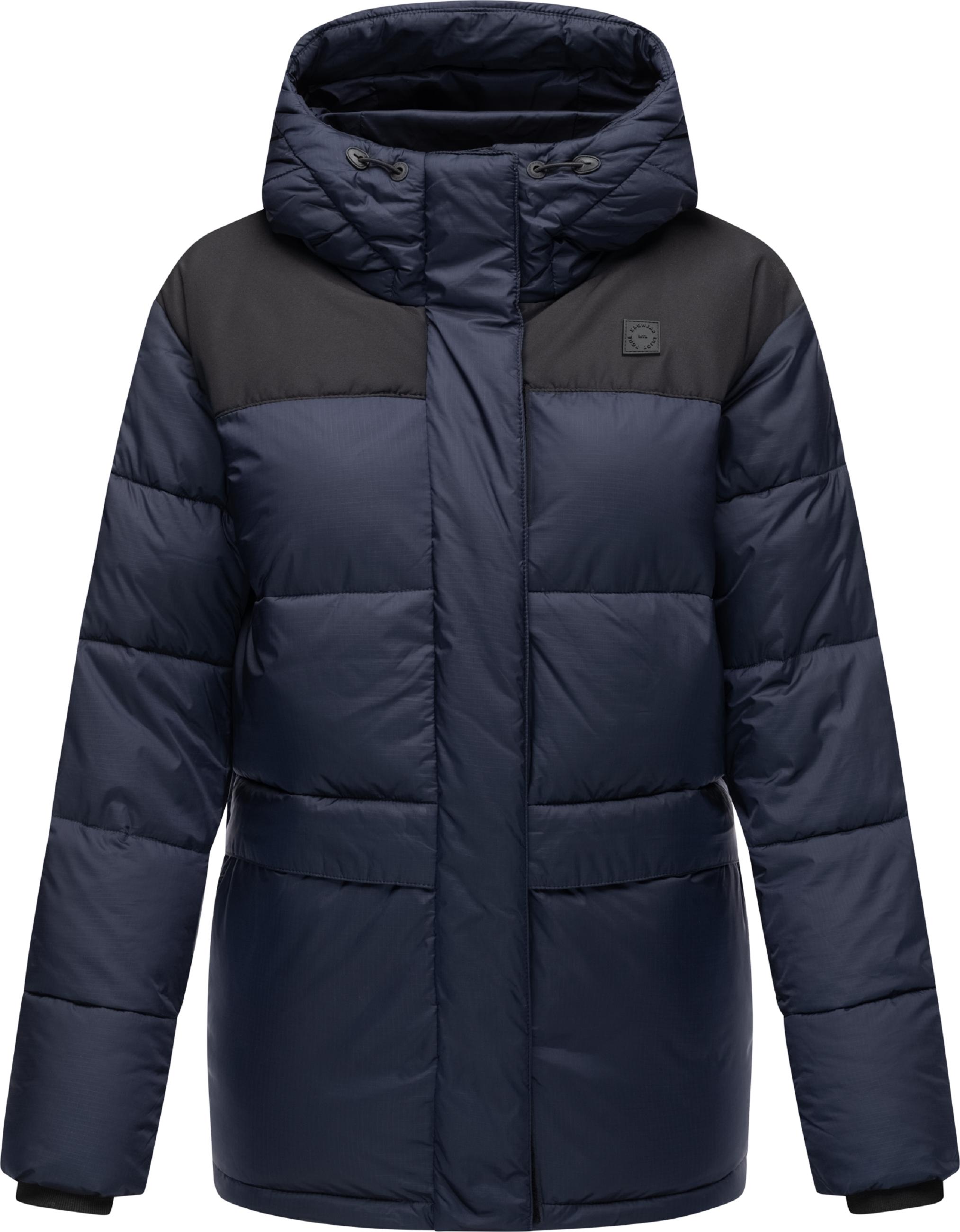 Colourblocking Winterjacke "Wikesh" Navy