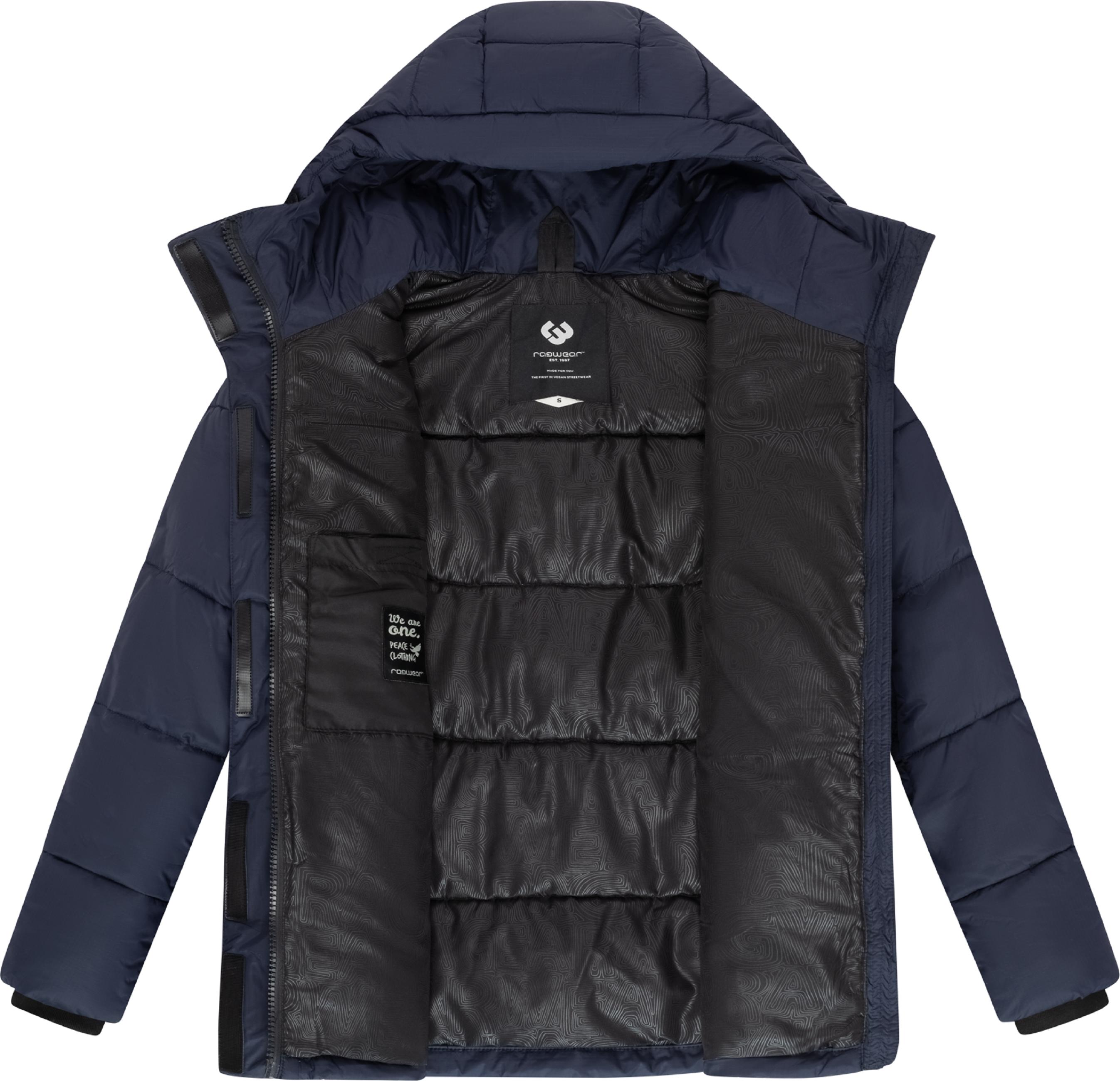 Colourblocking Winterjacke "Wikesh" Navy