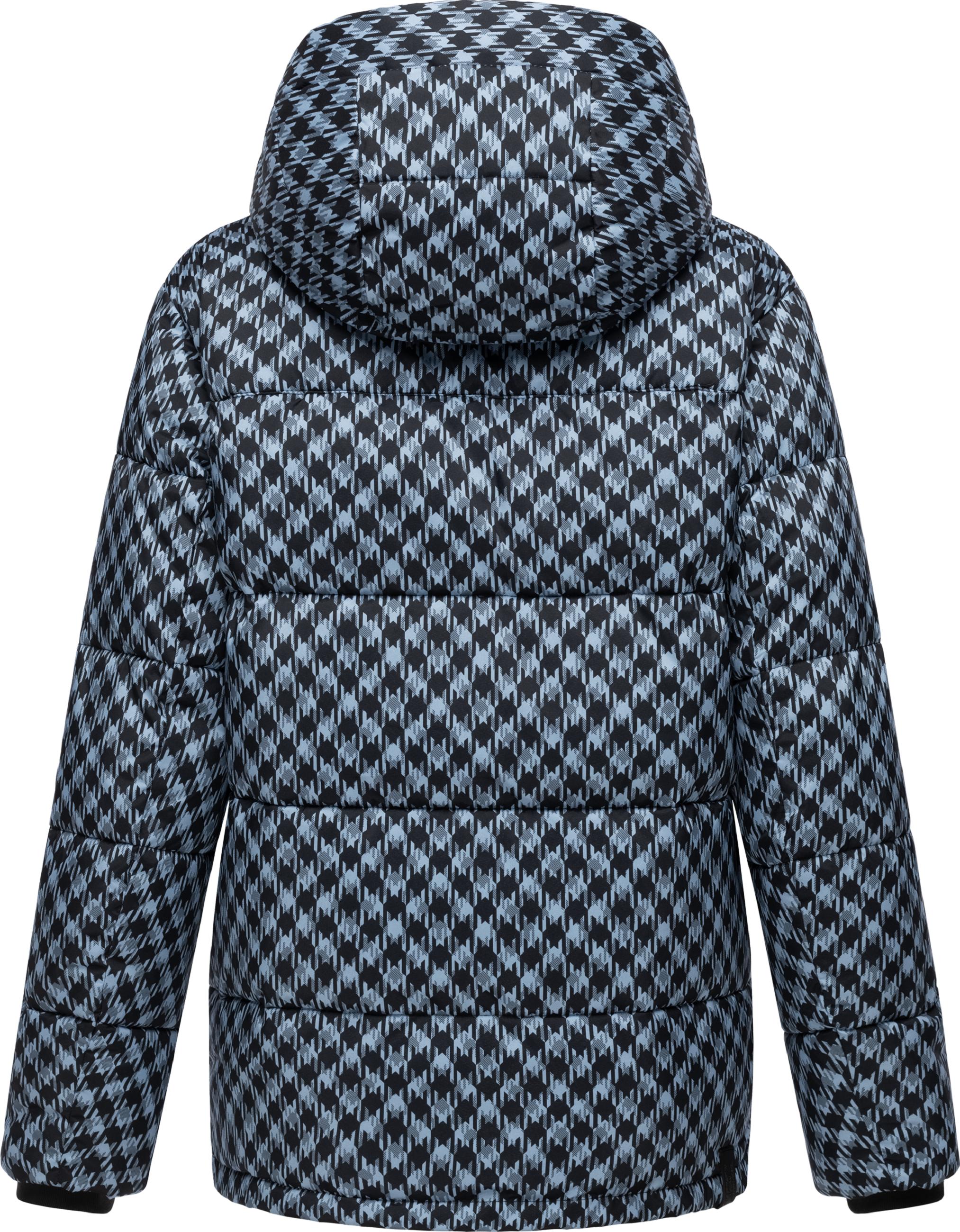 Jacke mit angesagtem Hahnentritt Muster "Wikesh Print" Cloud