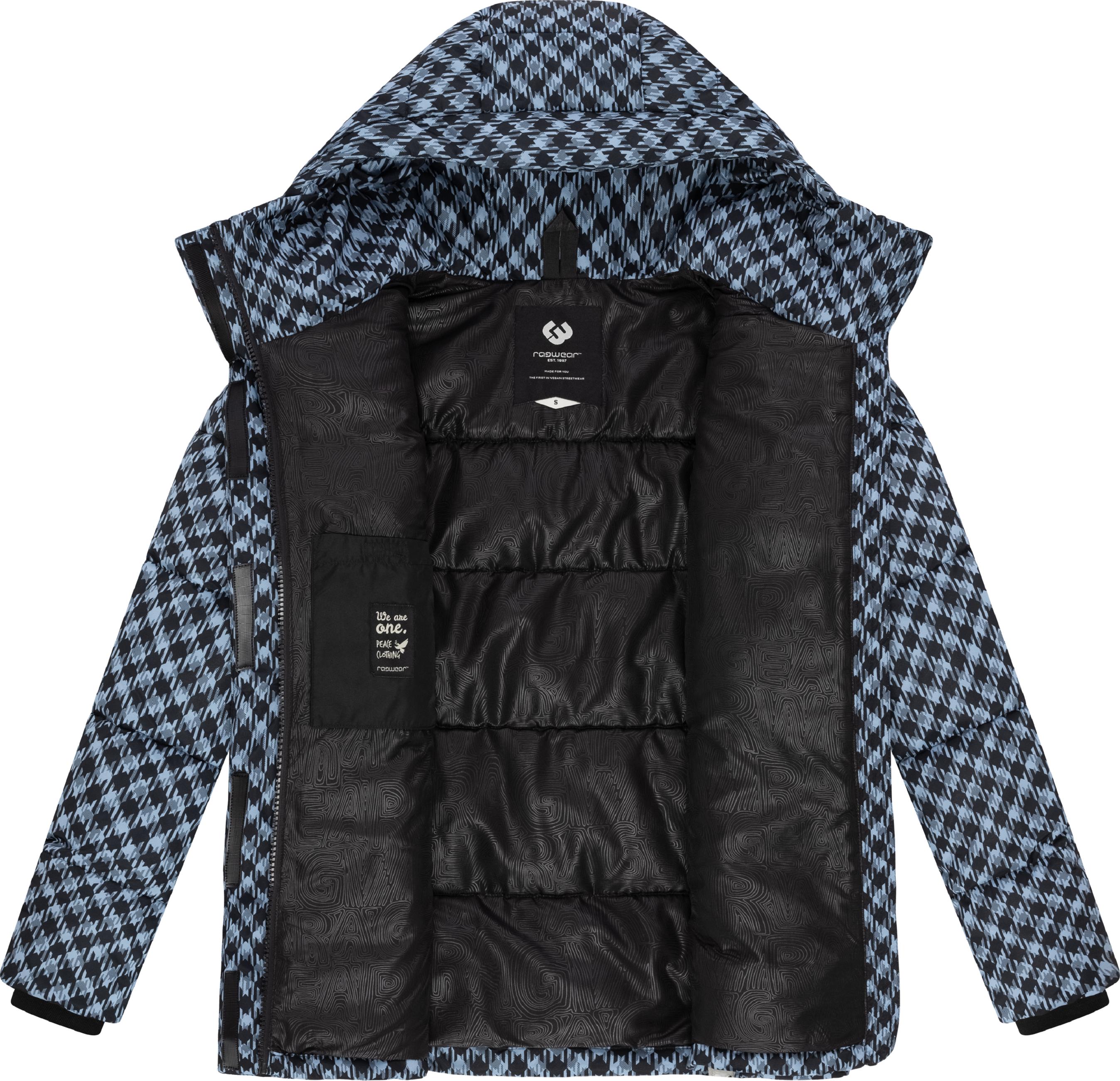 Jacke mit angesagtem Hahnentritt Muster "Wikesh Print" Cloud