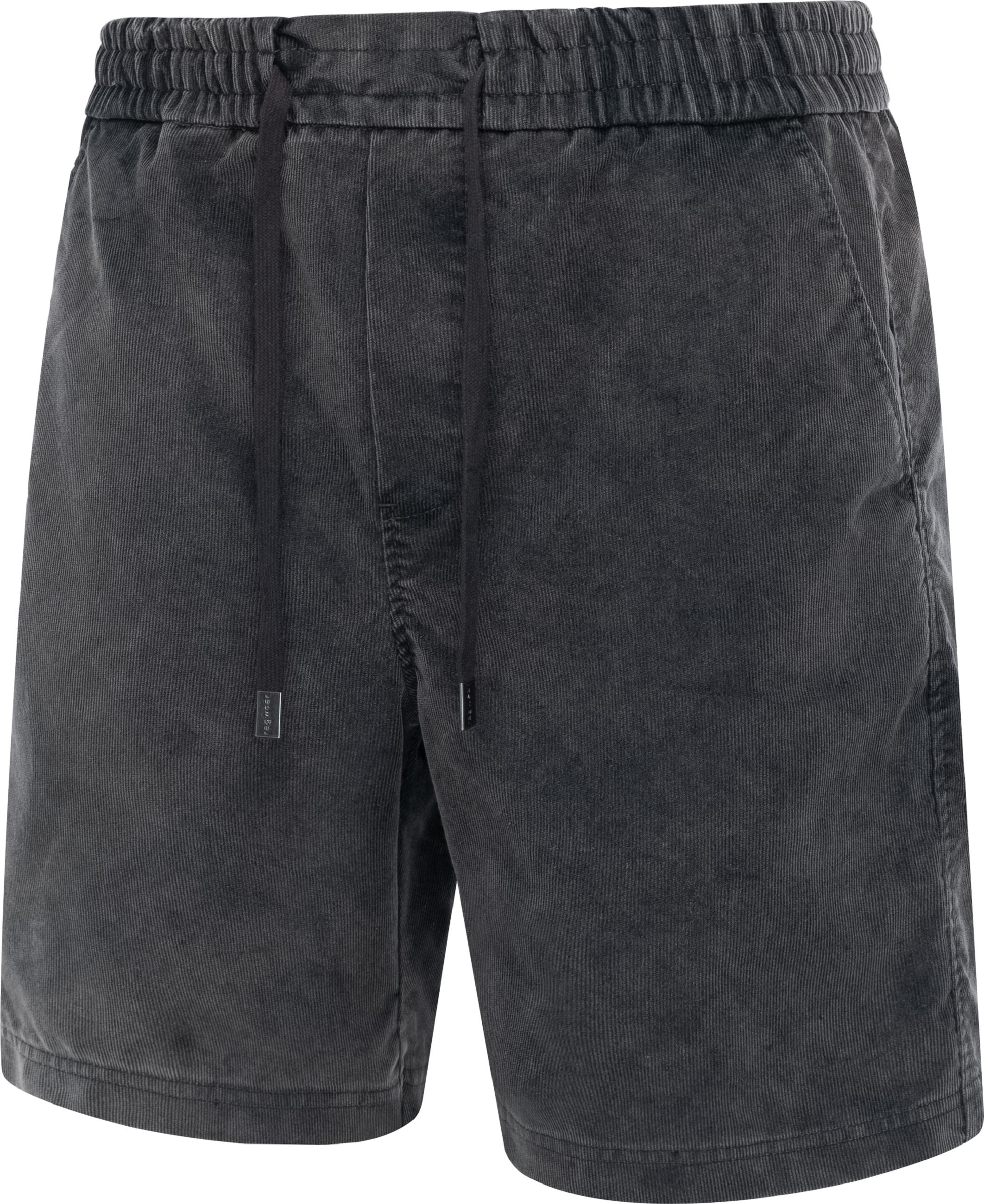 Kurze Kordhose Shorts "Wilcord" Grau