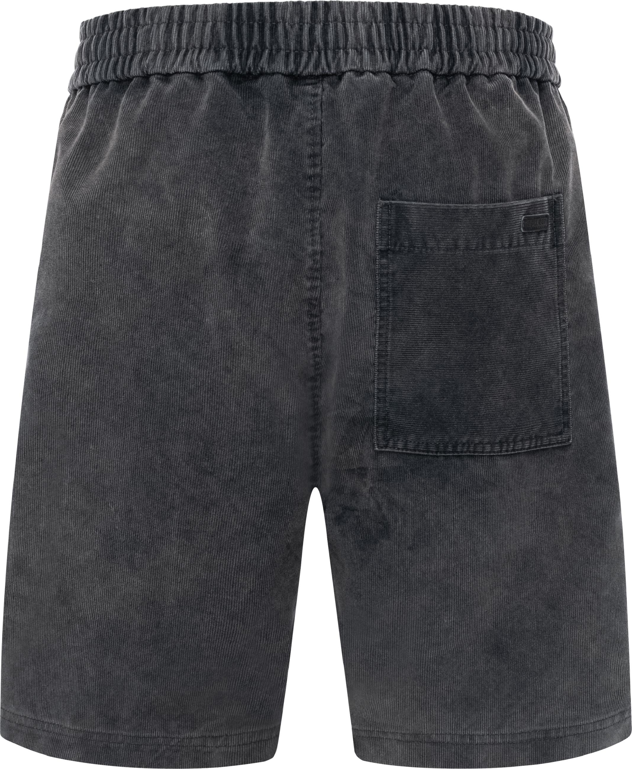 Kurze Kordhose Shorts "Wilcord" Grau