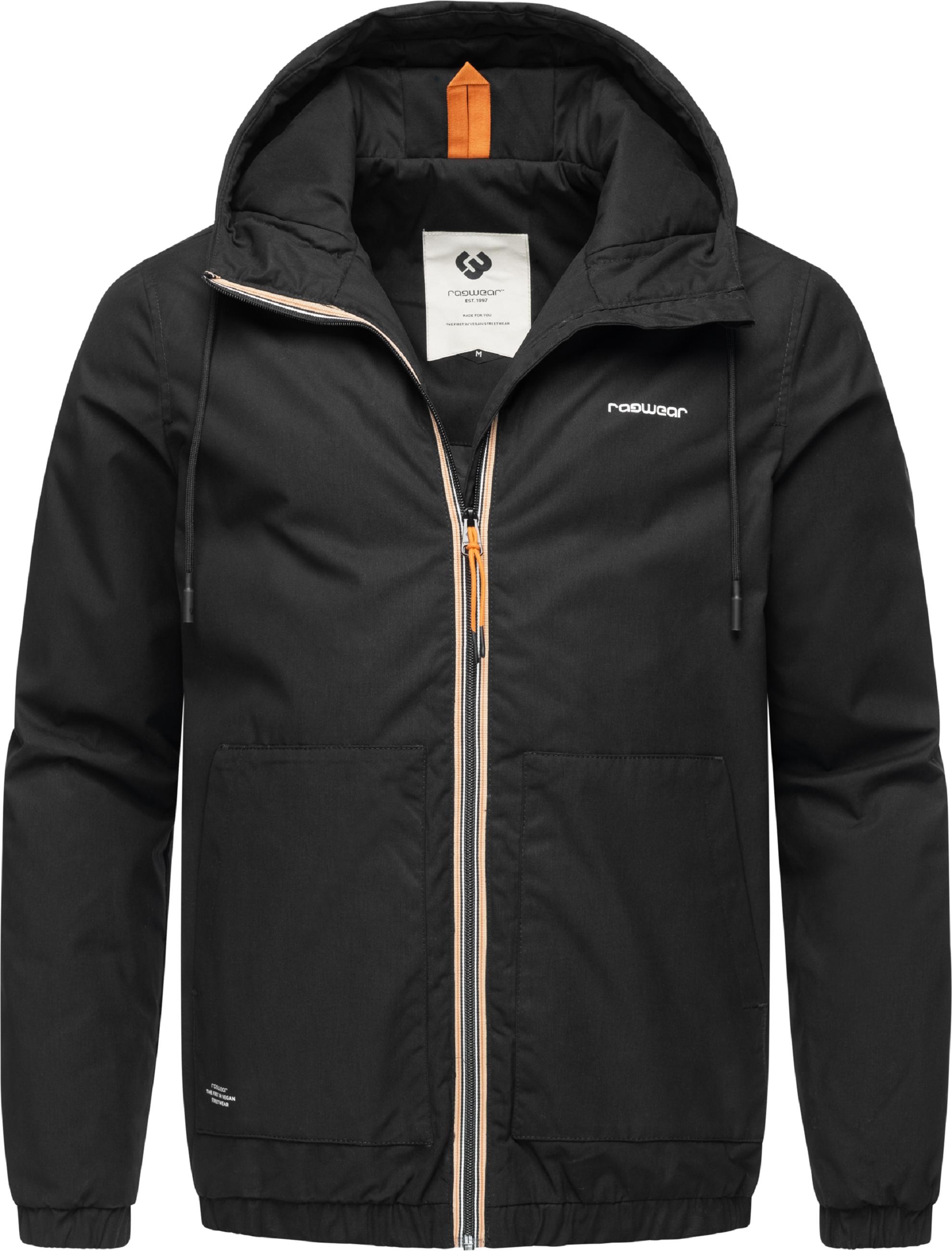 Übergangsjacke Outdoorjacke mit Kapuze "Windeyer" Black